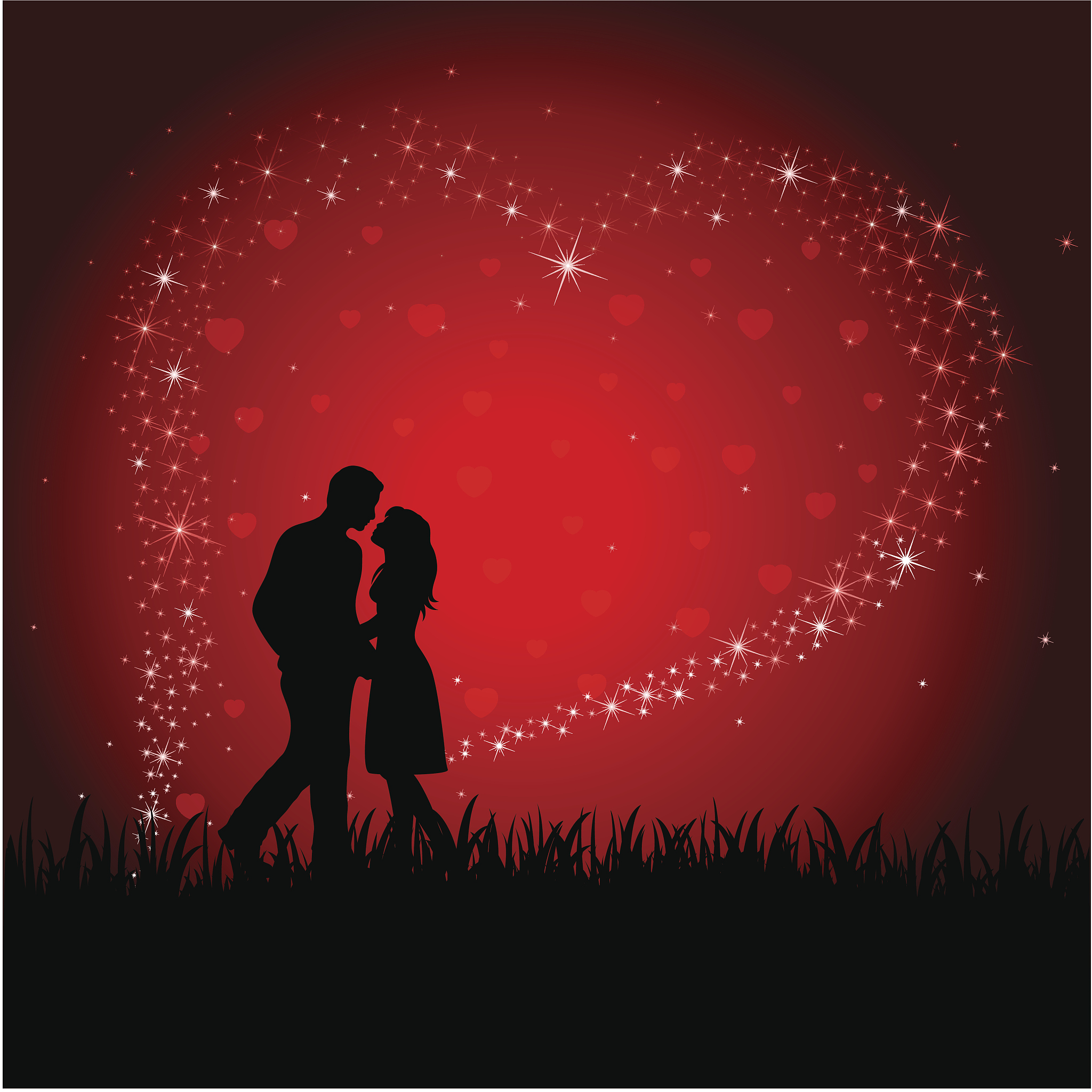 表达爱意：我爱你！