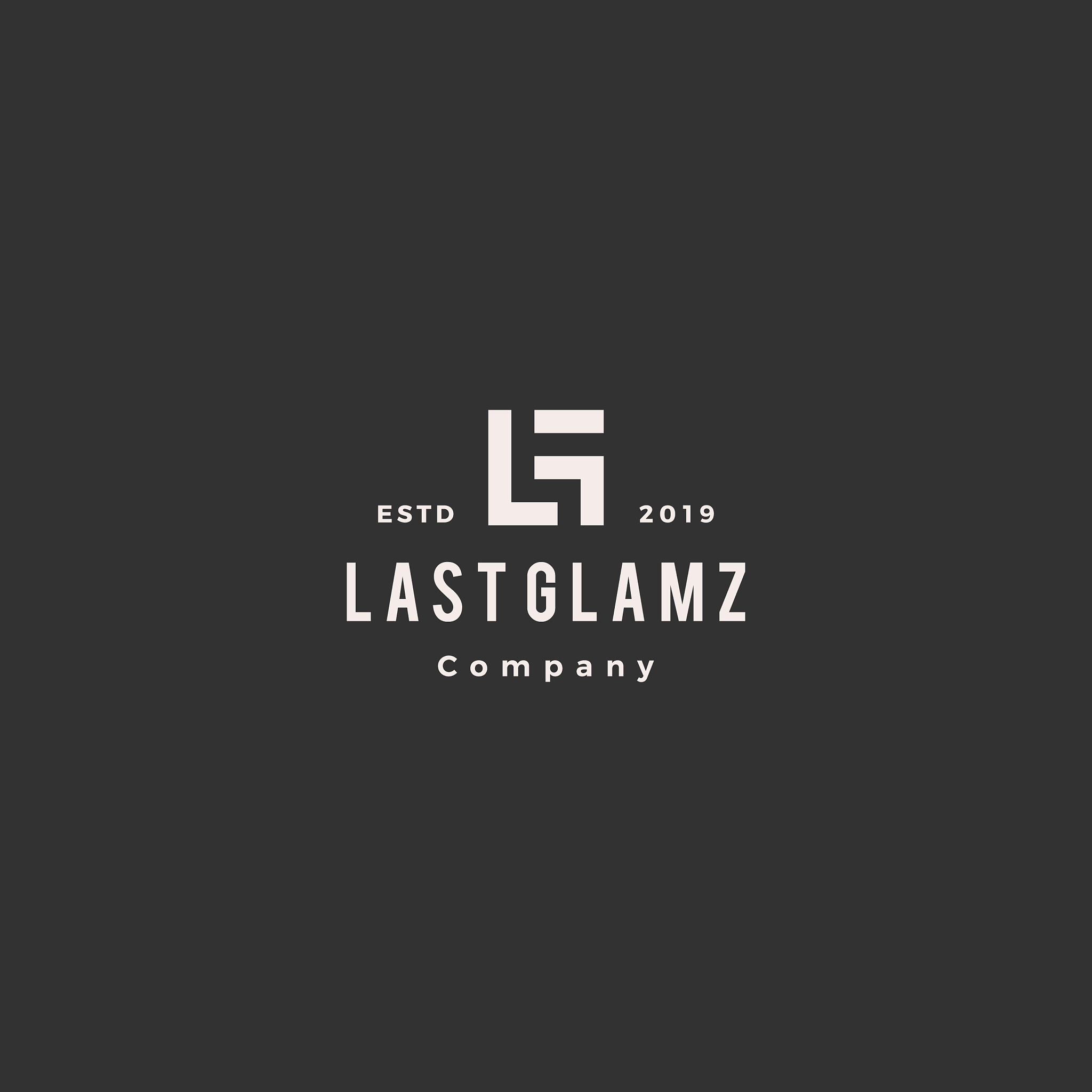 lg letter logo hipster vintage retro monogram