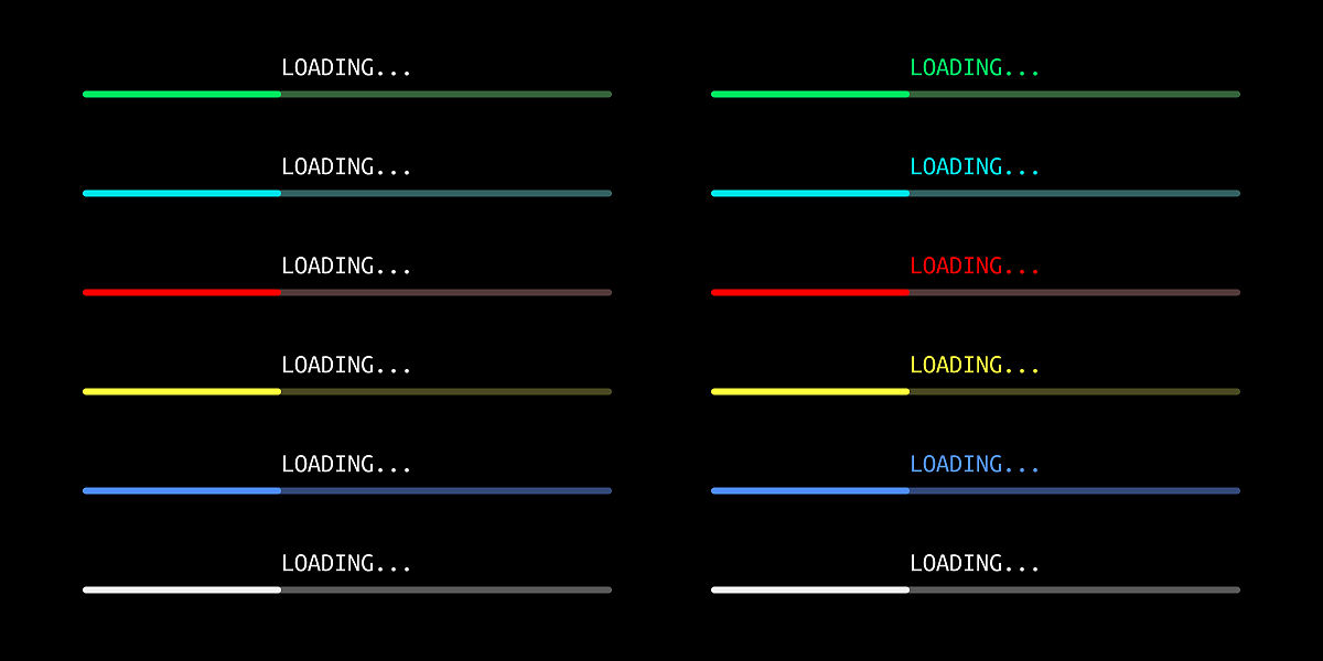 CSS代码：在元素间创建1%高度的彩色线条并添加光影效果