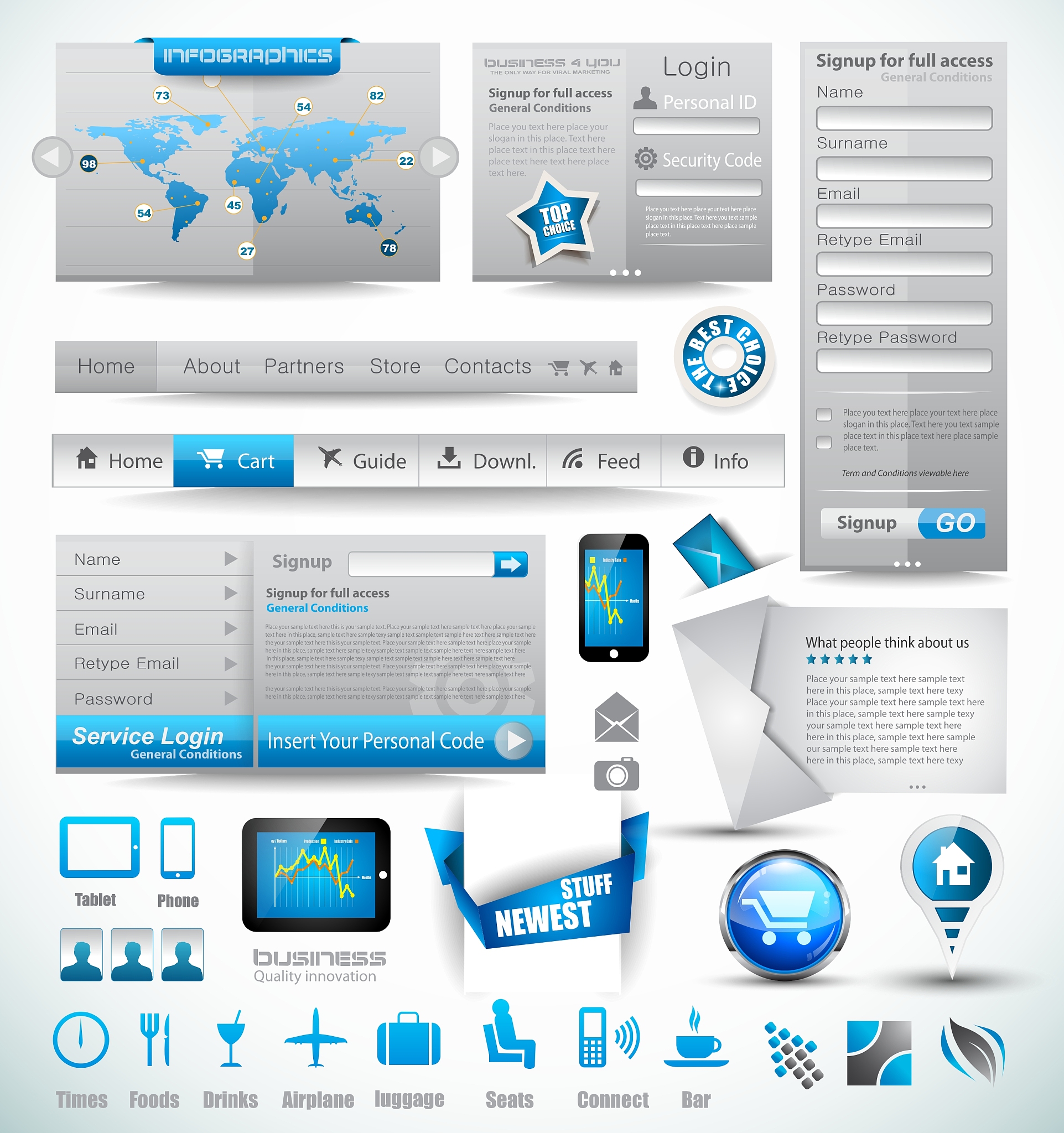 website template