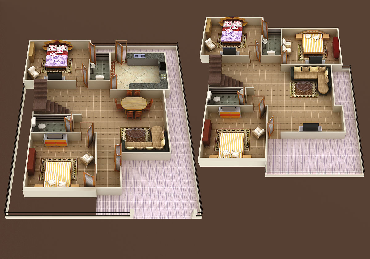 空间面板模型的例子