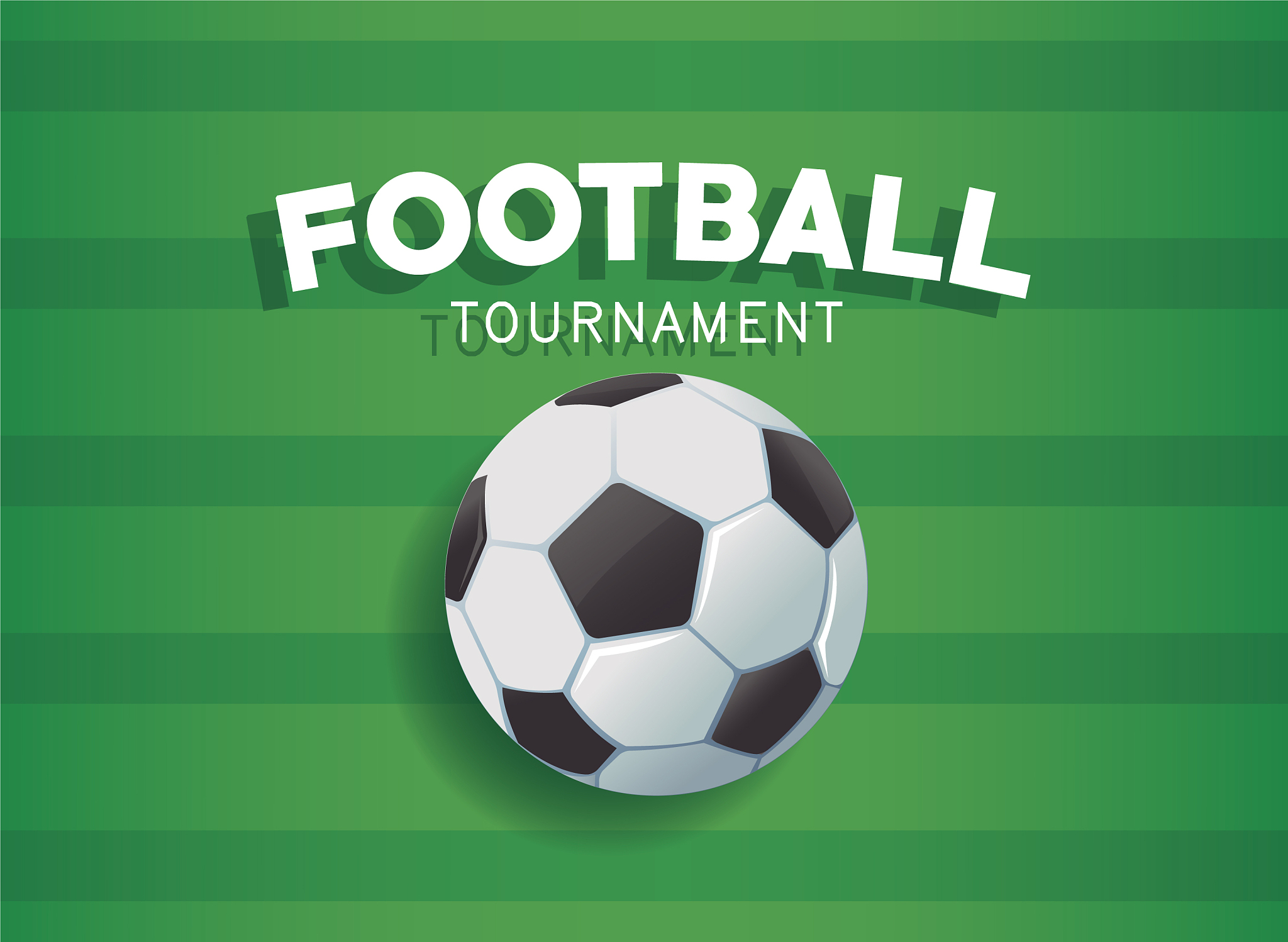 football tournament banner