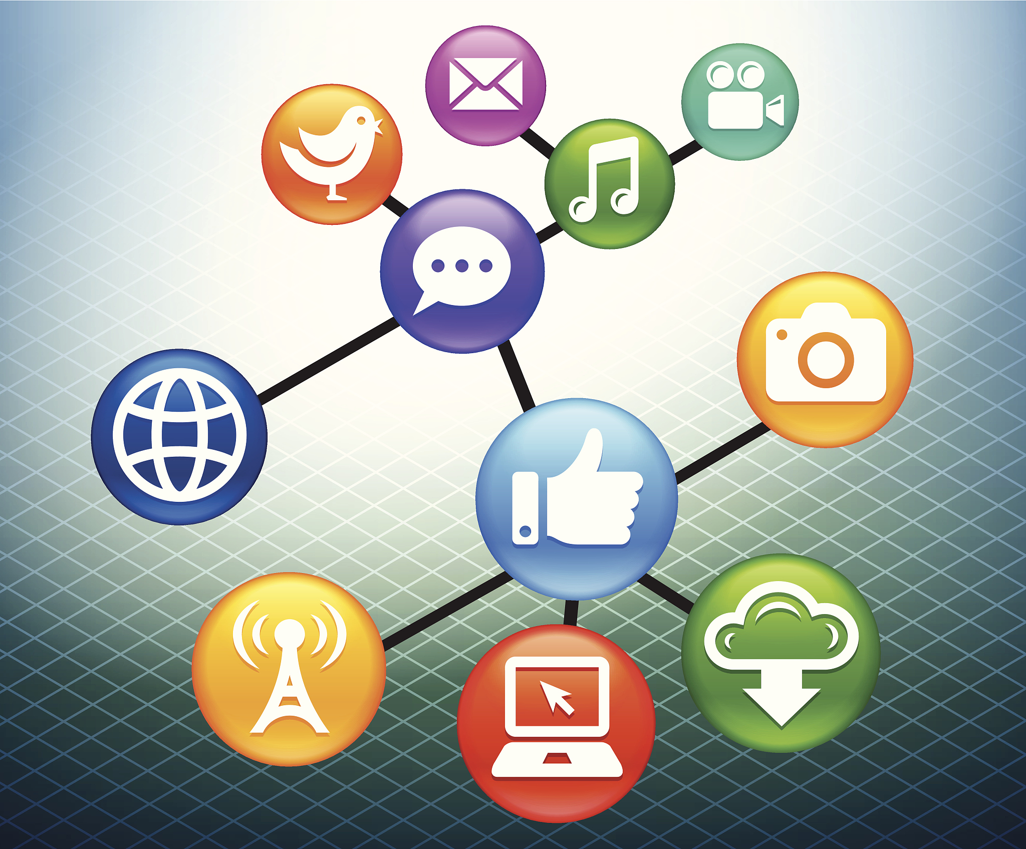 social media and internet communication web