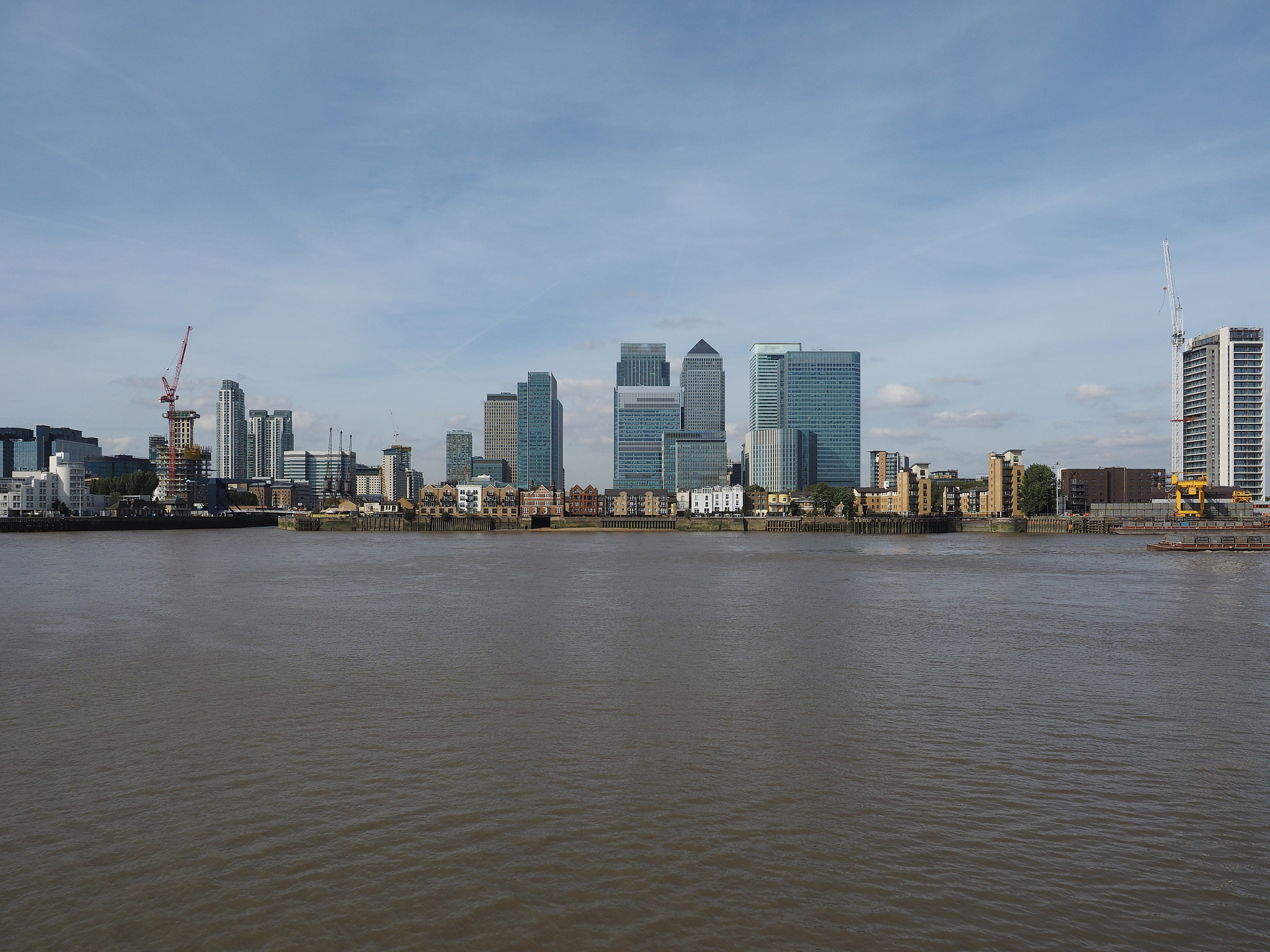canary wharf in london