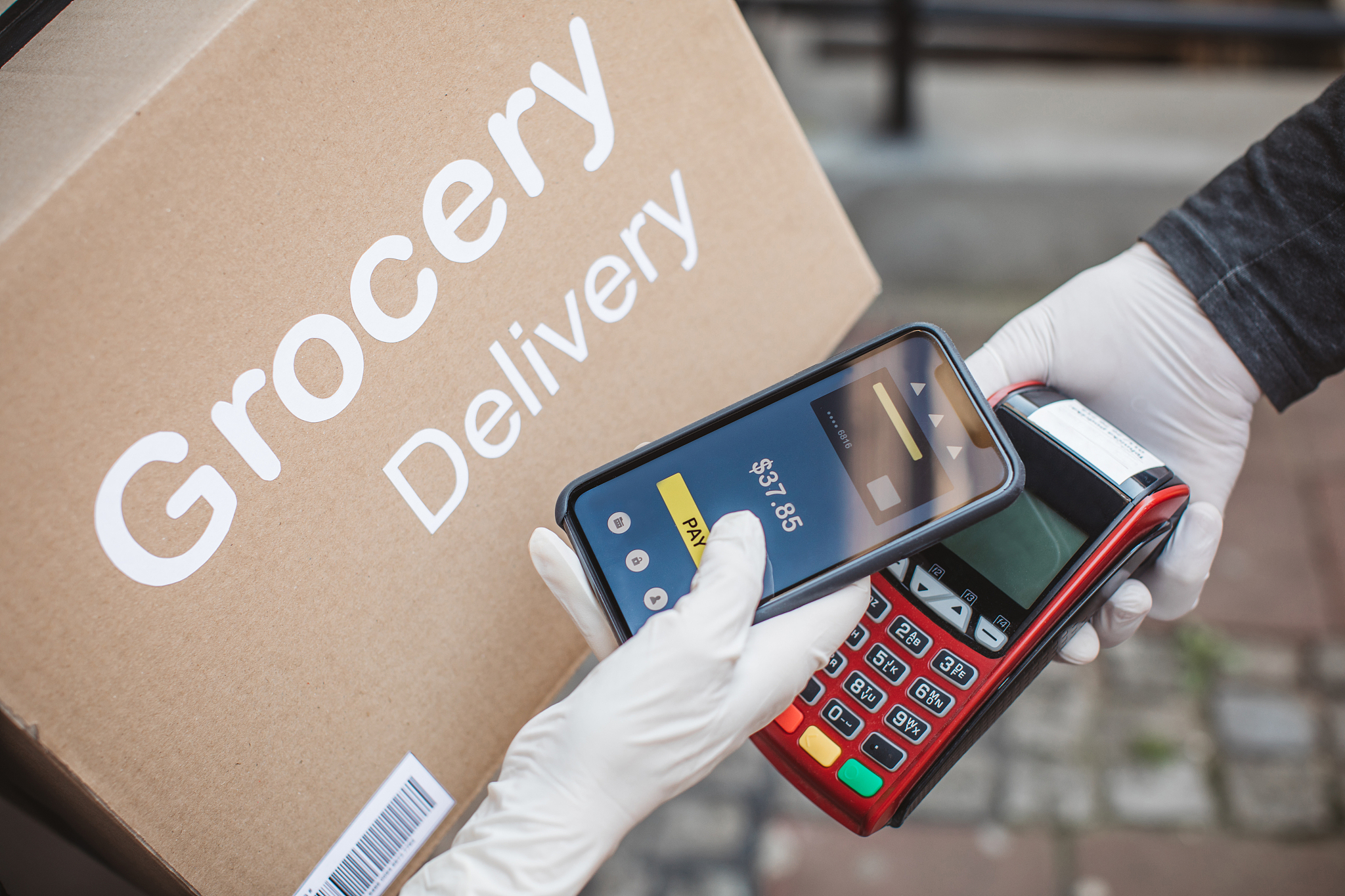 paying delivered goods