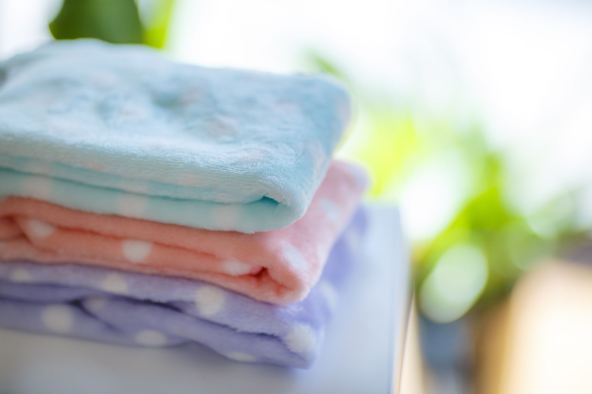 natural light and towel