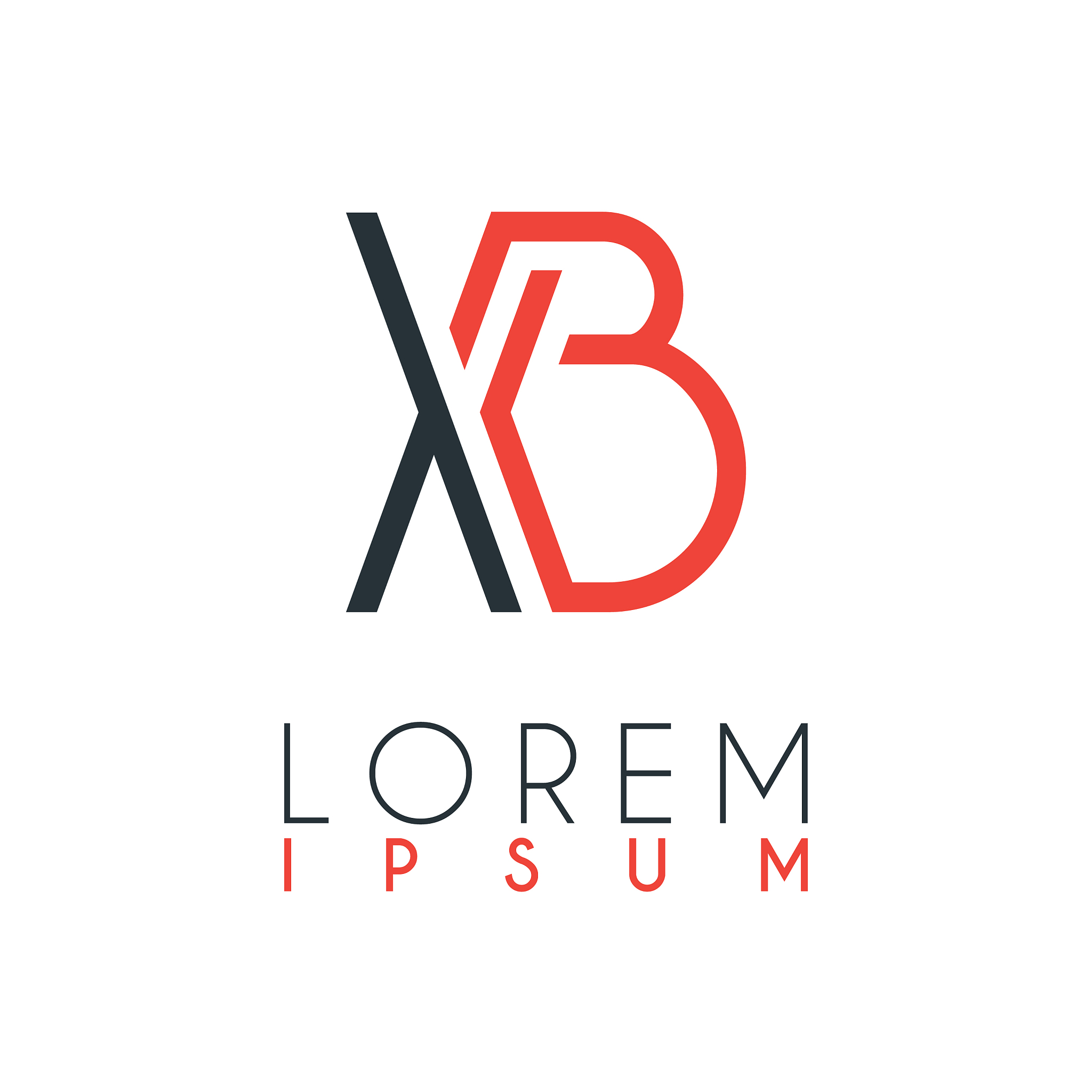 the logo between letter x and letter b or xb