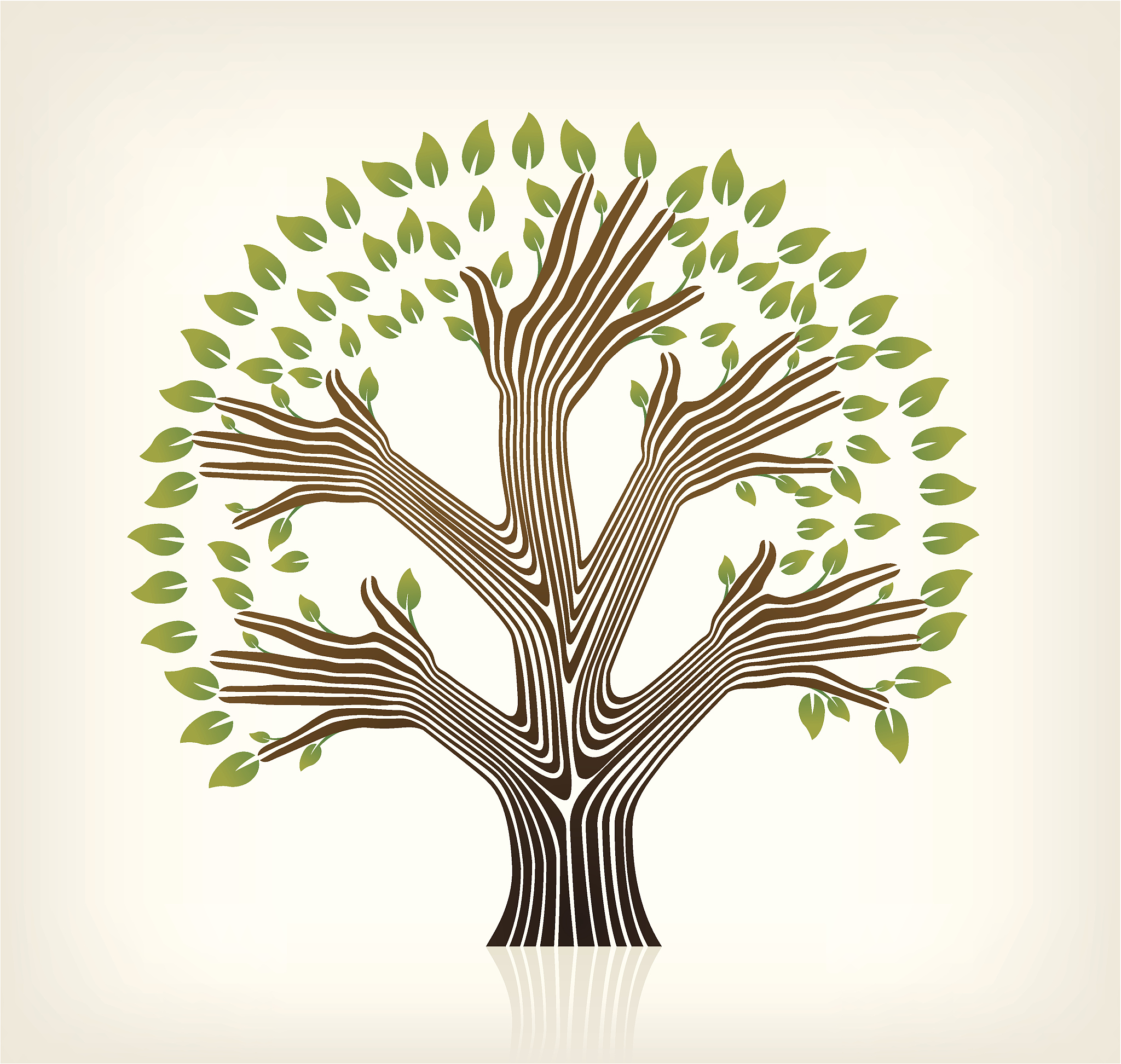 hands tree