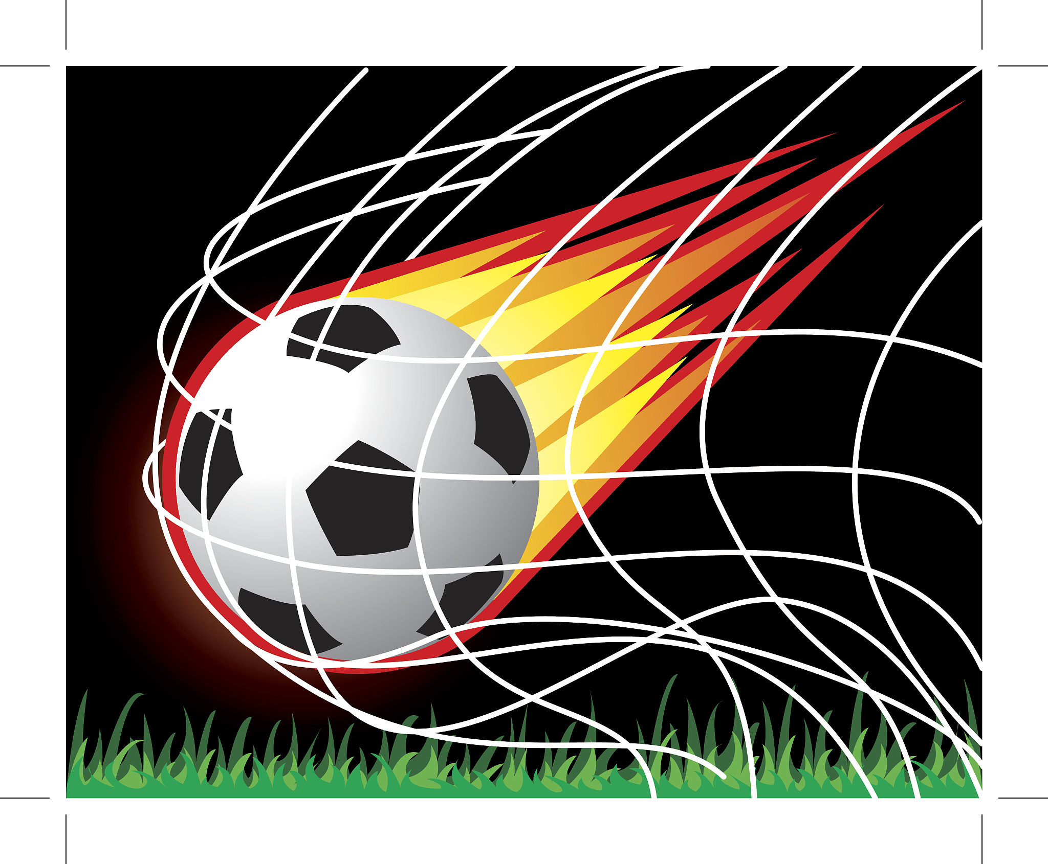 soccer football penalty vector