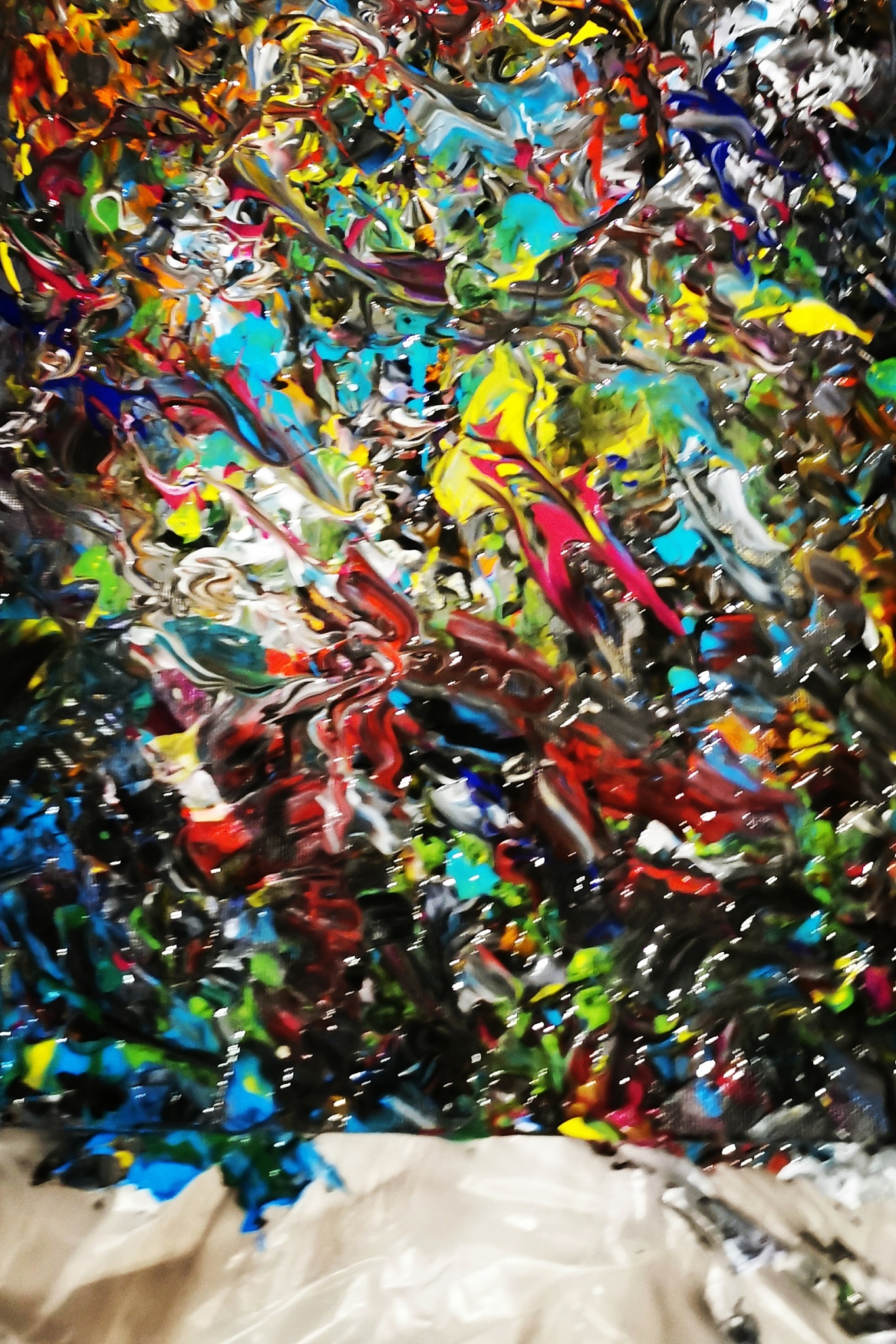 艺术装置中材料的作用