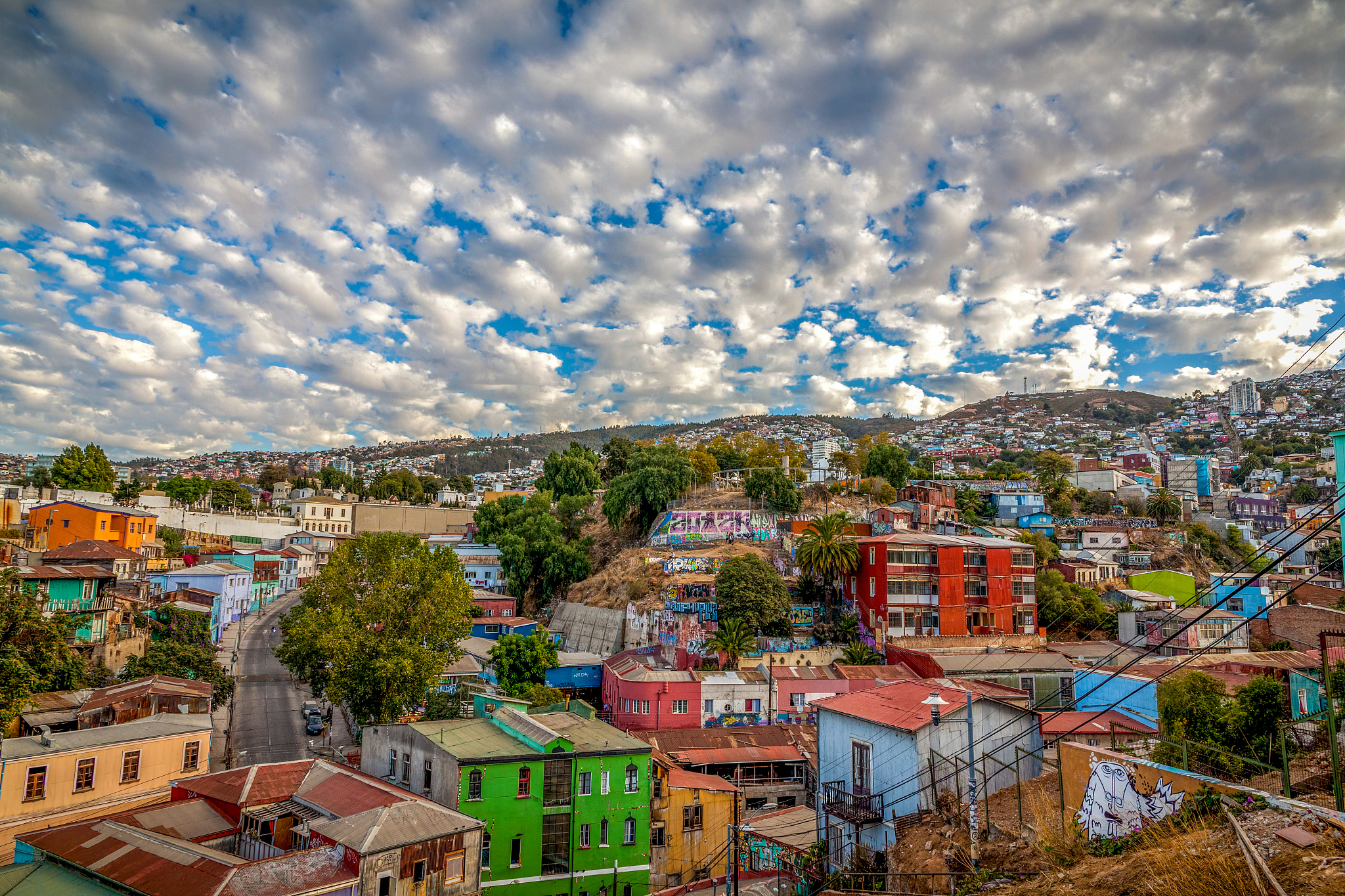 painted houses of cerro la carcel