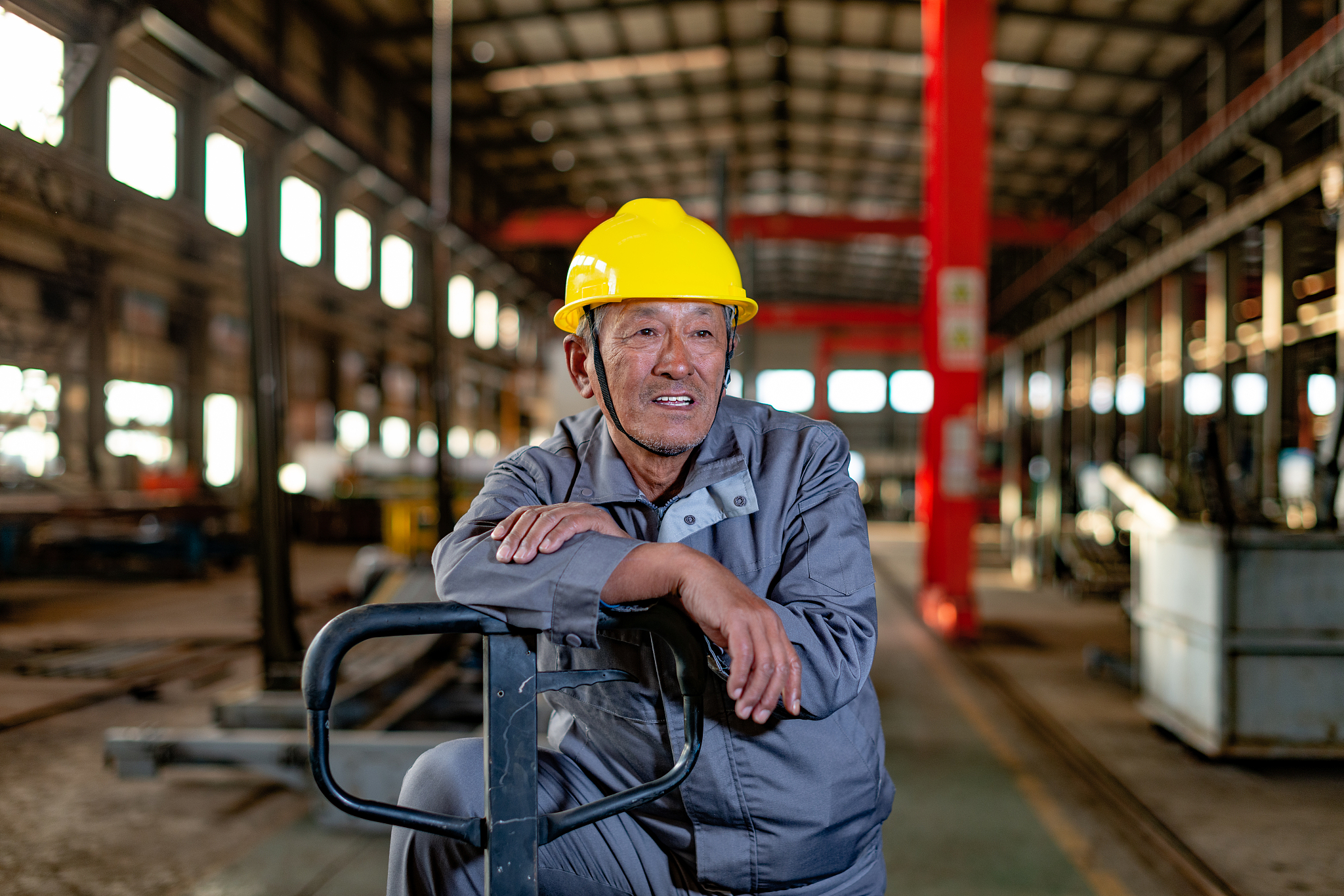 asian engineers in the factory