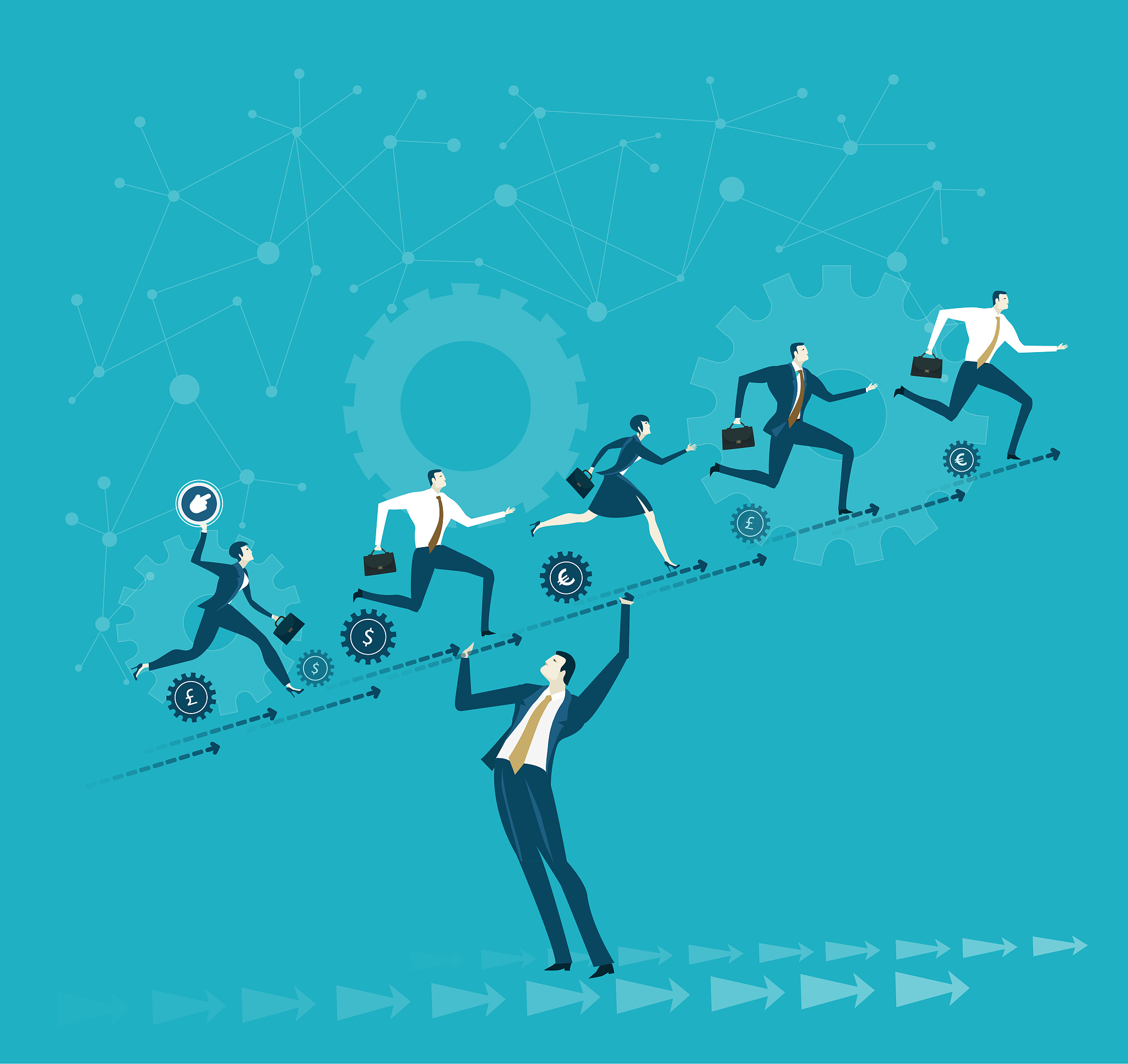 四个人之间的抓马关系：技术与努力的较量