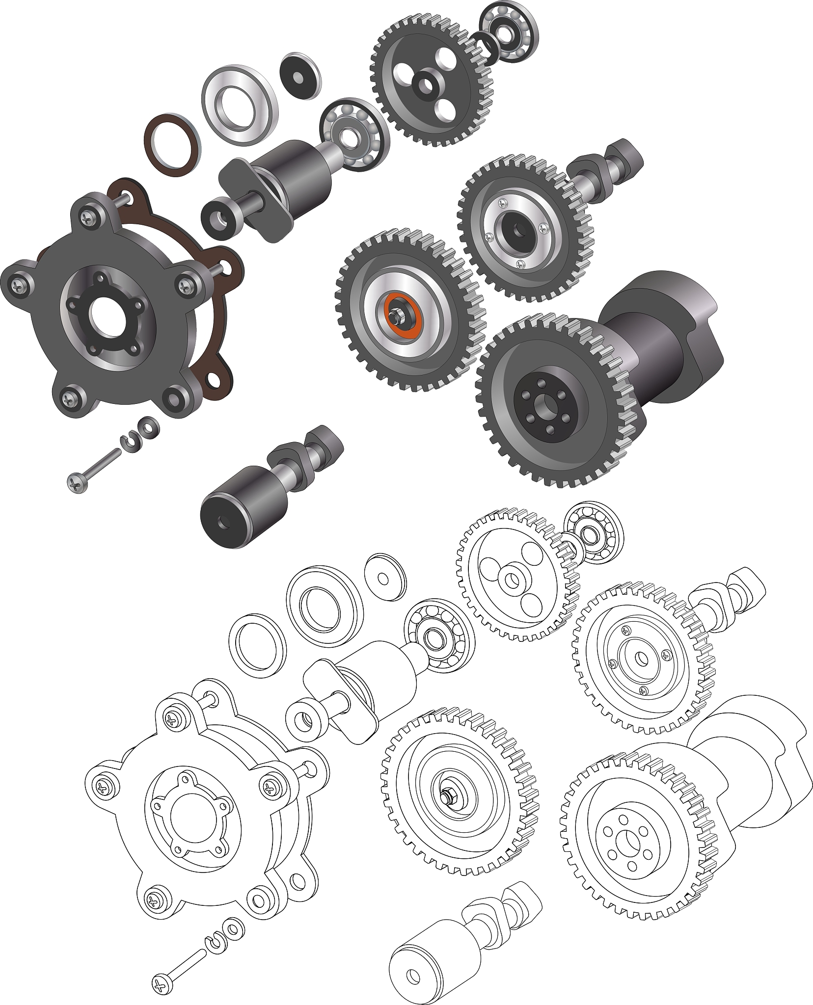 零件是机器单元构件是机器的单元部件是机器的单元