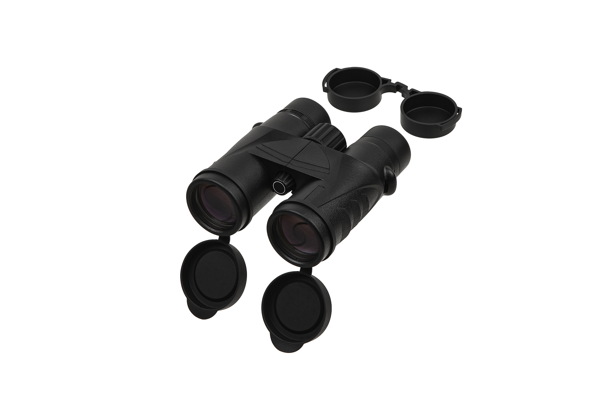modern binoculars isolate on white background. surveillance devi