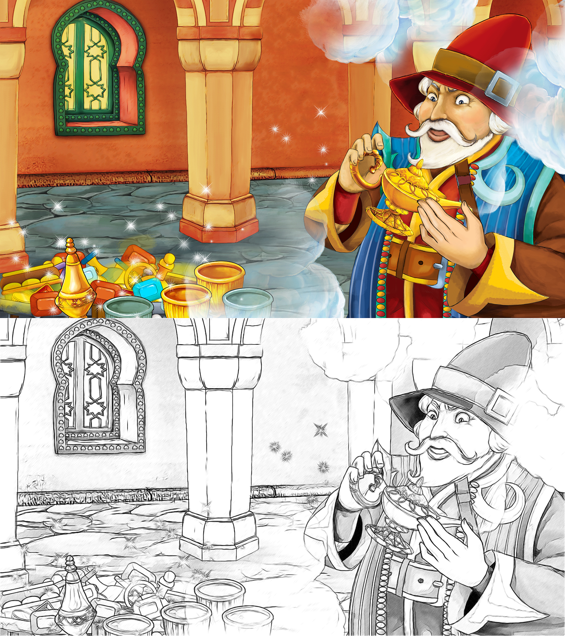机智小偷潜入皇宫，竟成国王座上宾！