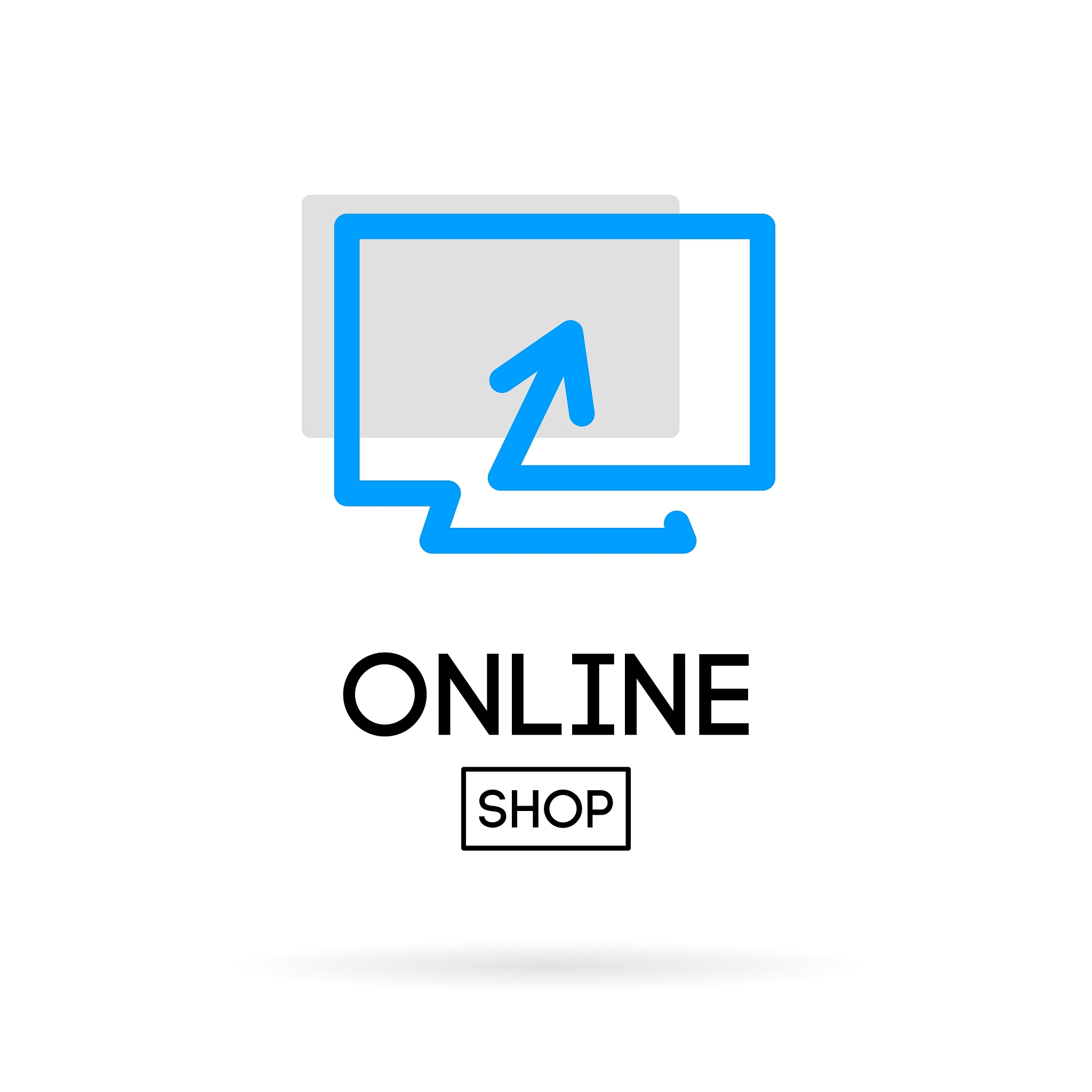 online store design logo
