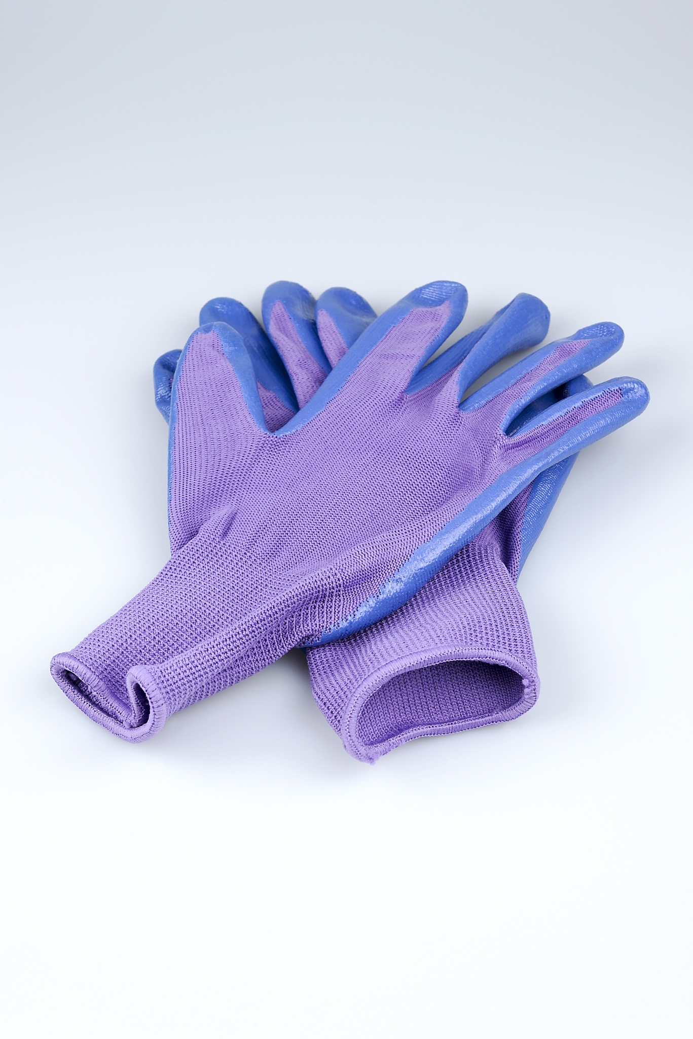 women's gardening gloves on a white background