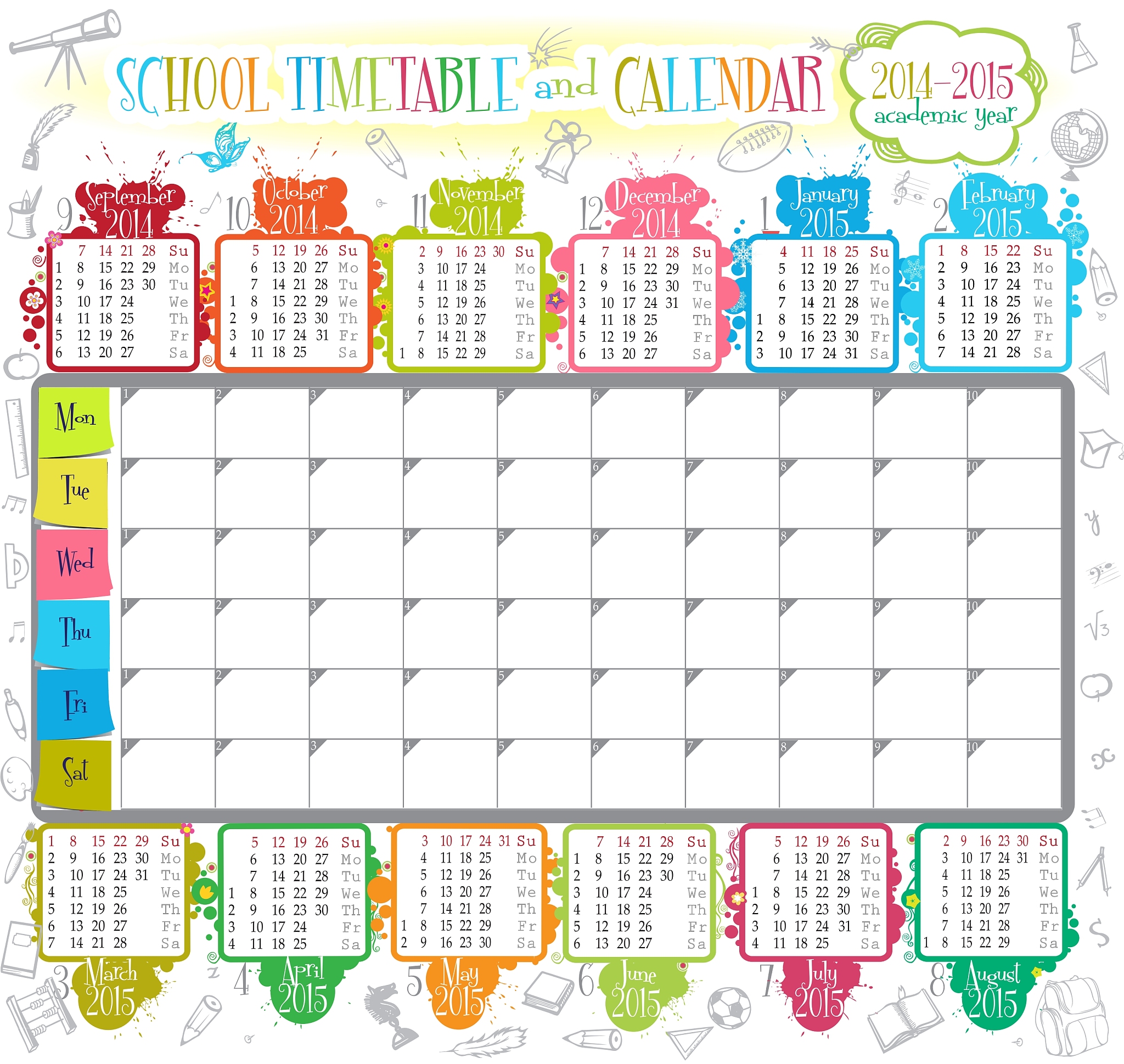 制作课程表 - 学生或教师？