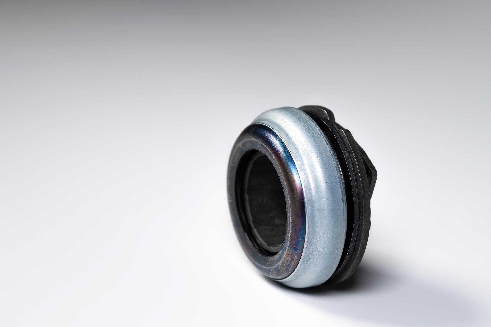 new clutch release bearing auto on a gray background