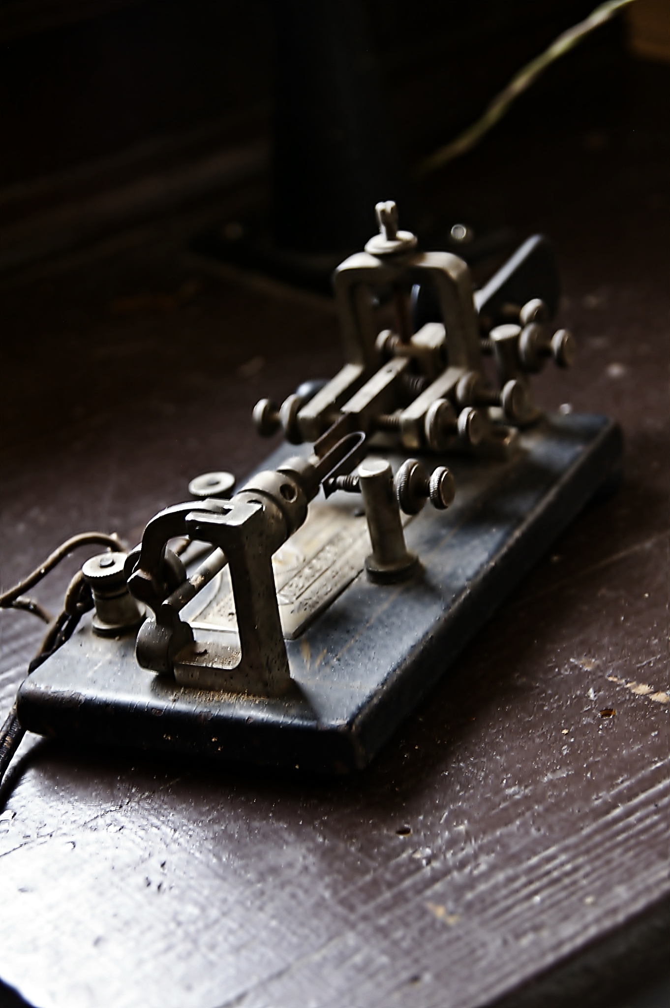 vintage telegraph key