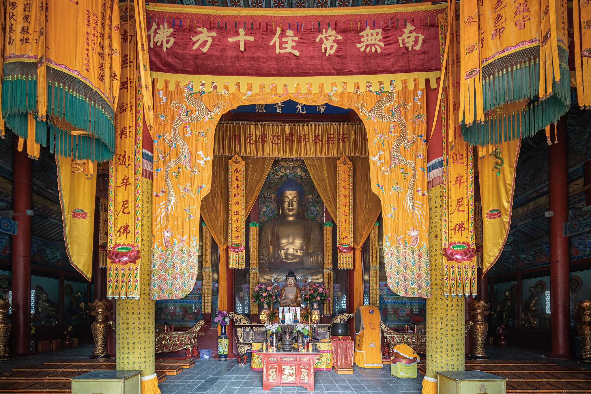 碧霞宫主殿整修通启：奶奶庙重塑金身，殿内修缮，积攒功德