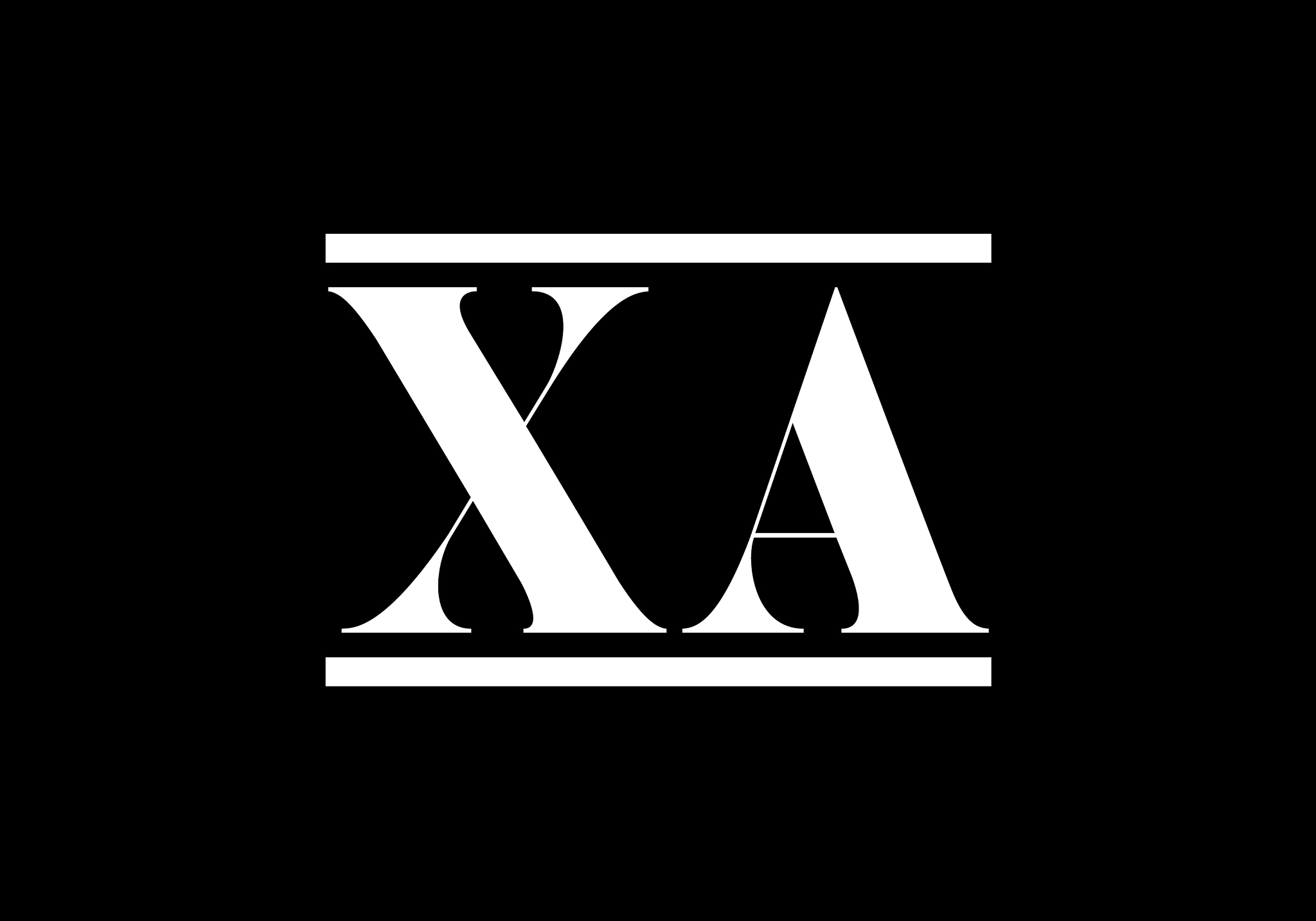 initial monogram letter x a logo design template