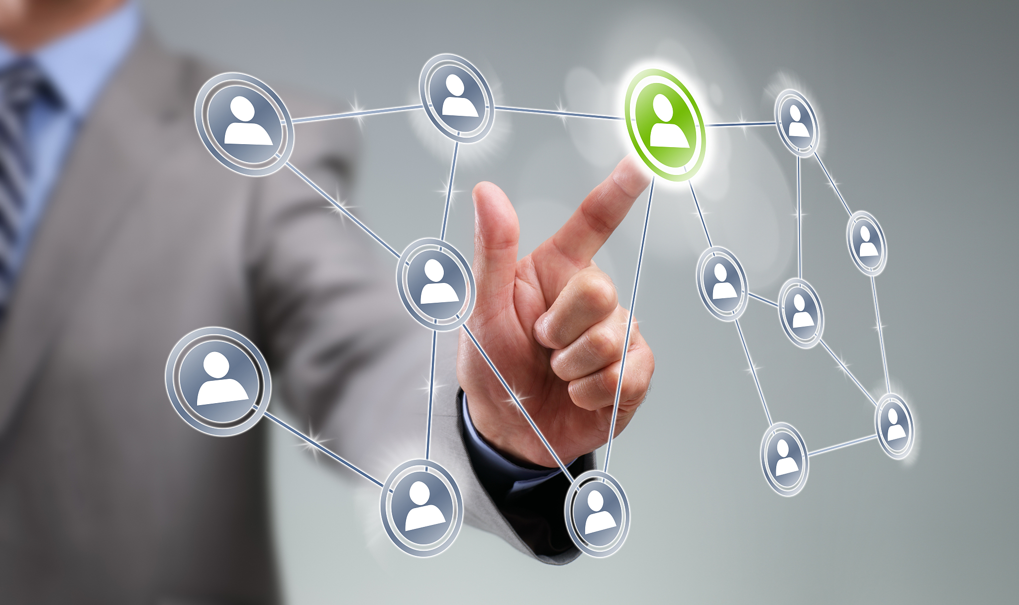 social media interface