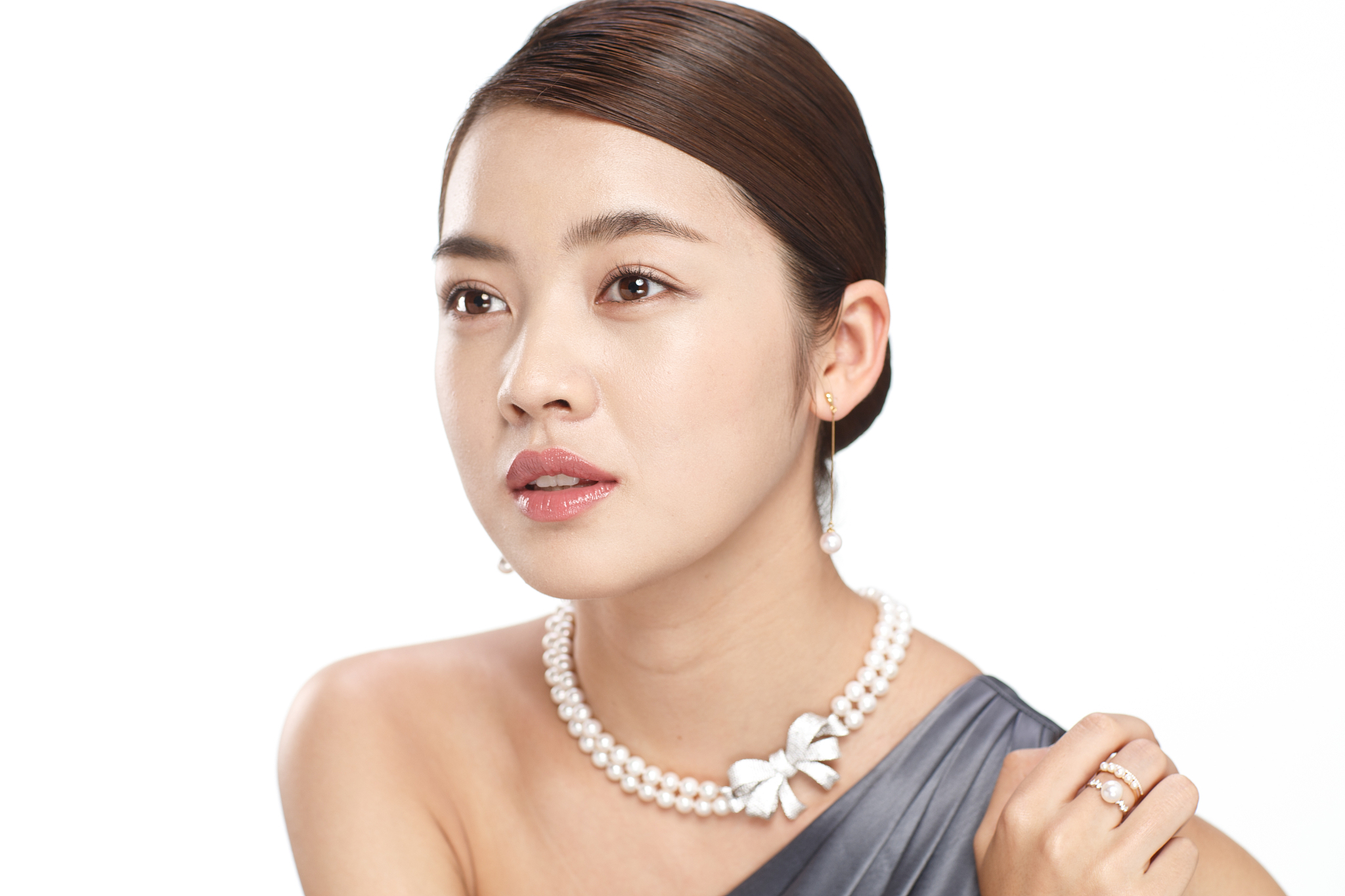 优雅女士肖像