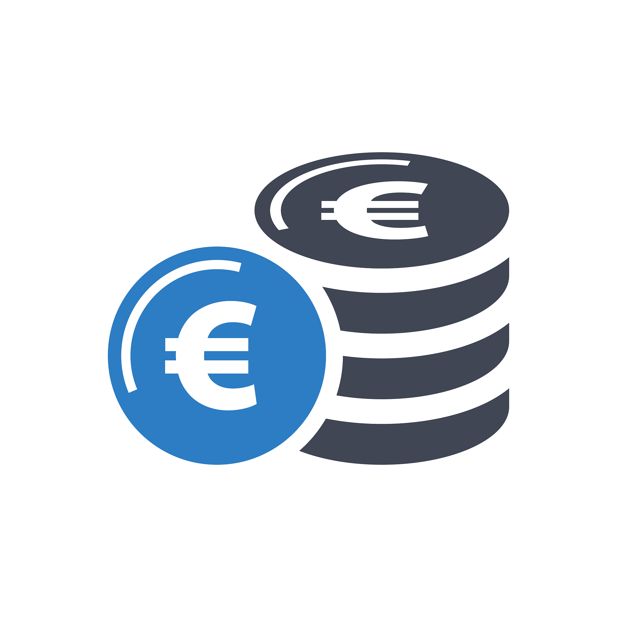 euro coins icon