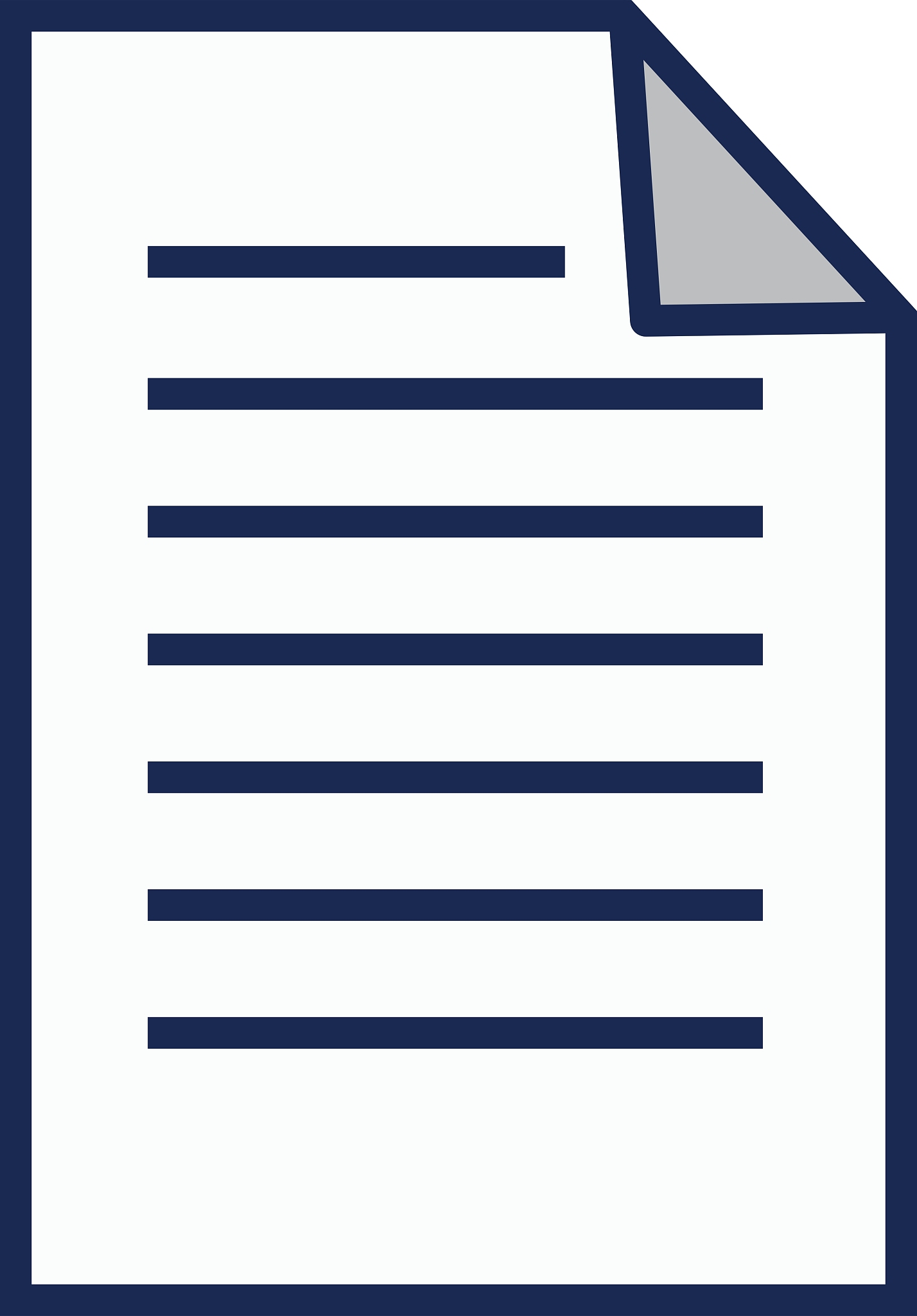 paper document file isolated icon