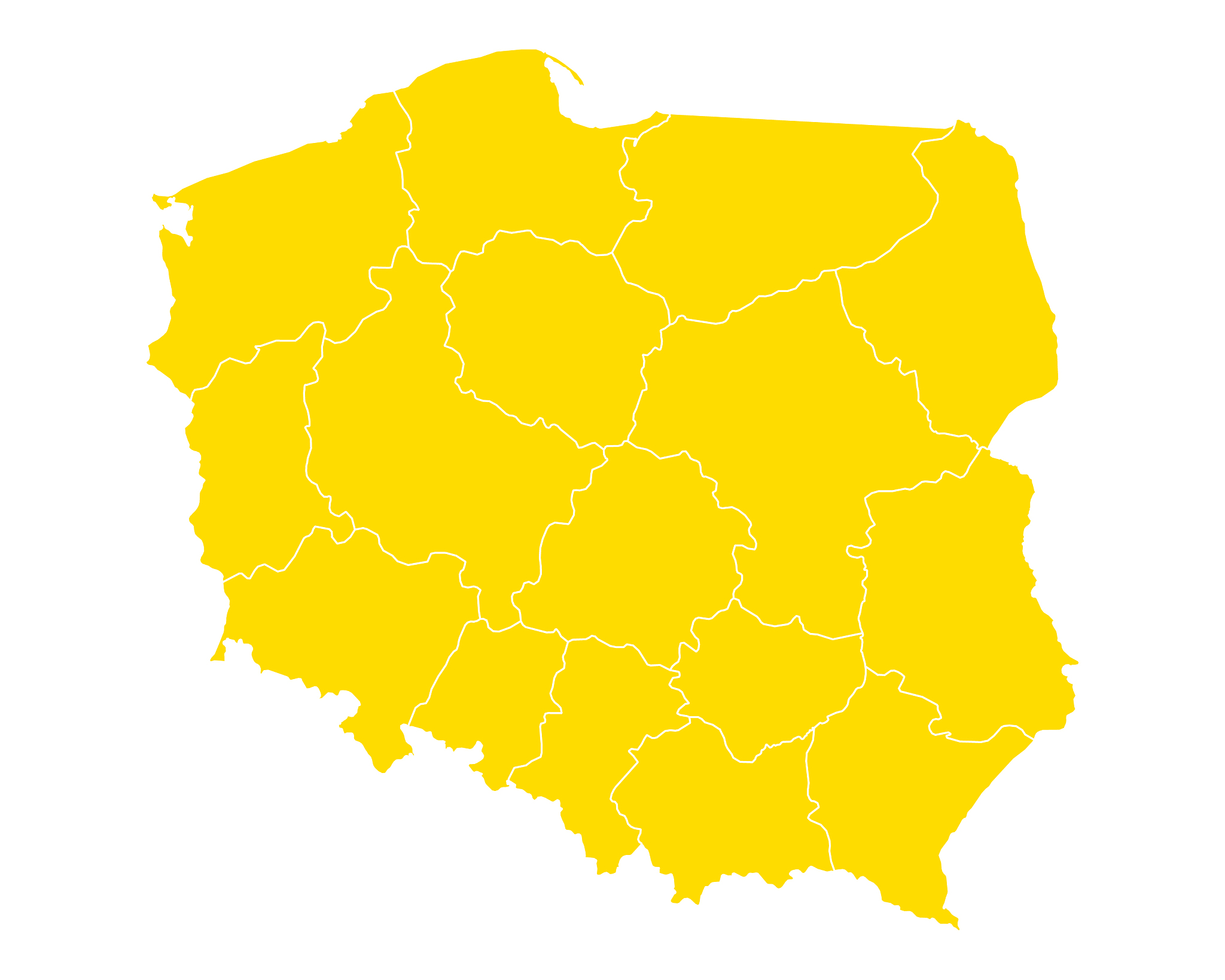 map of poland