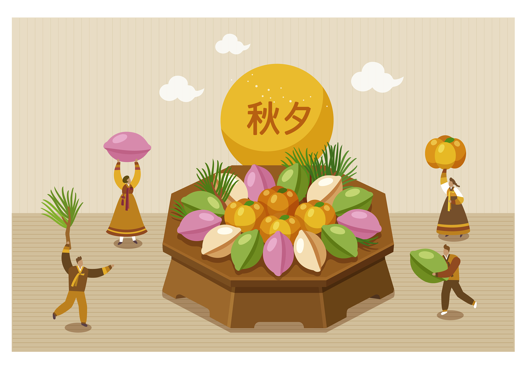 形容一个人像土年糕一样用230字帮我详细描述