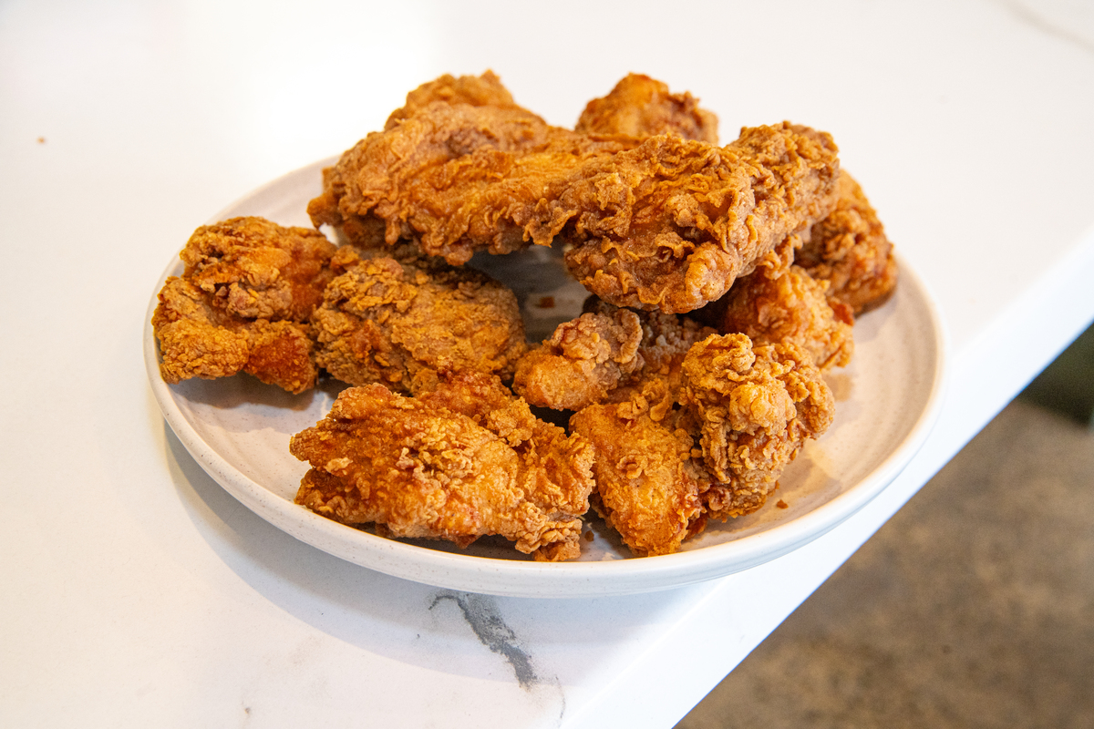 超市买的速冻鸡块怎么炸，