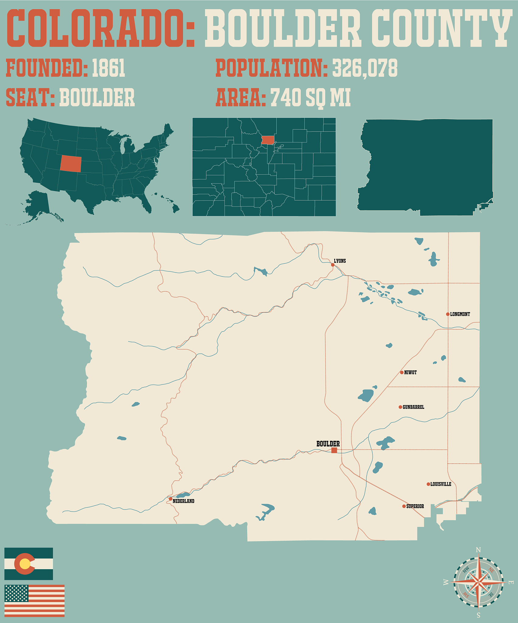 map boulder county in colorado