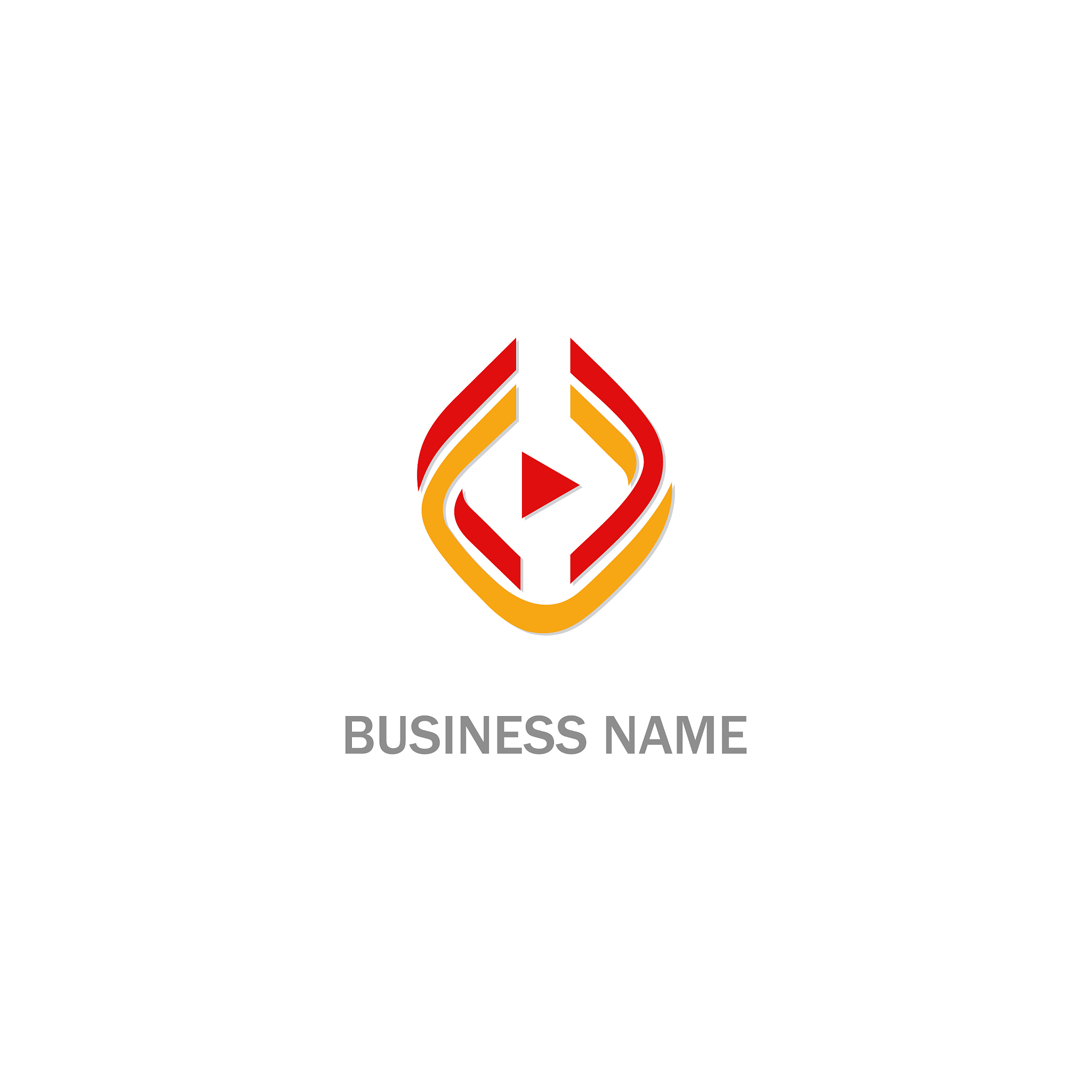 triangle play design logo