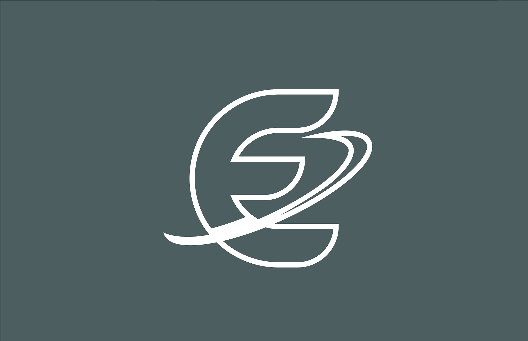 e letter logo icon for business and company