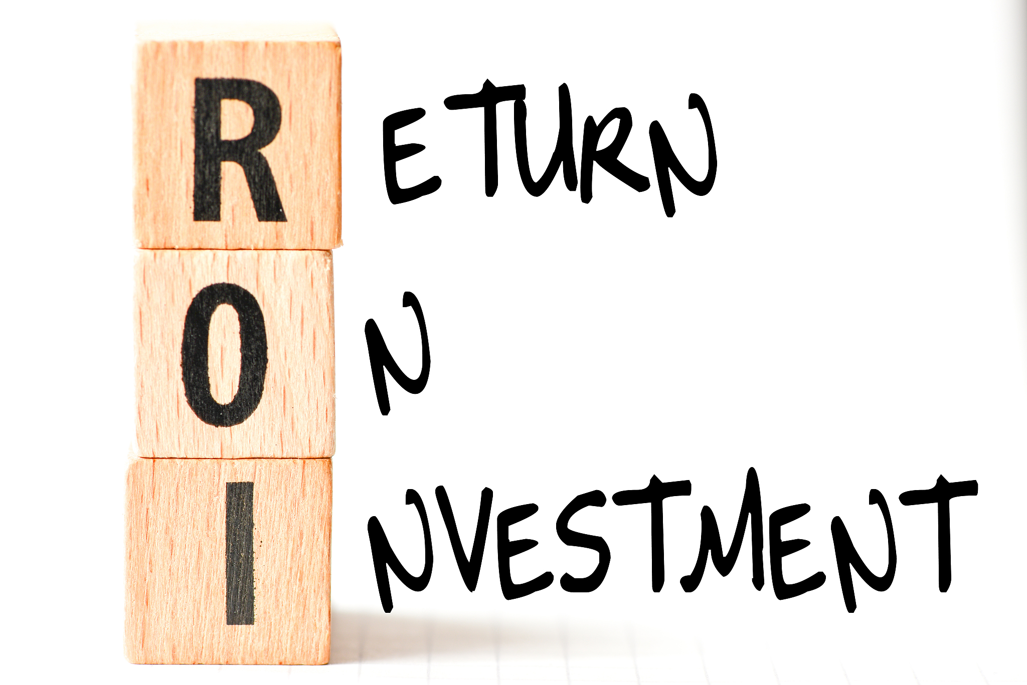 return on investment, roi.