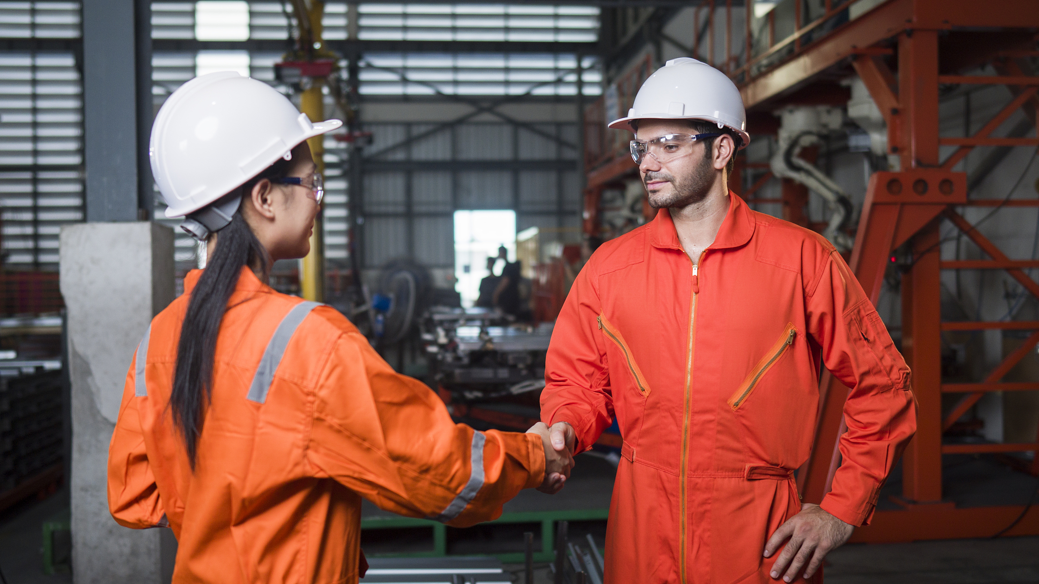 factory workers