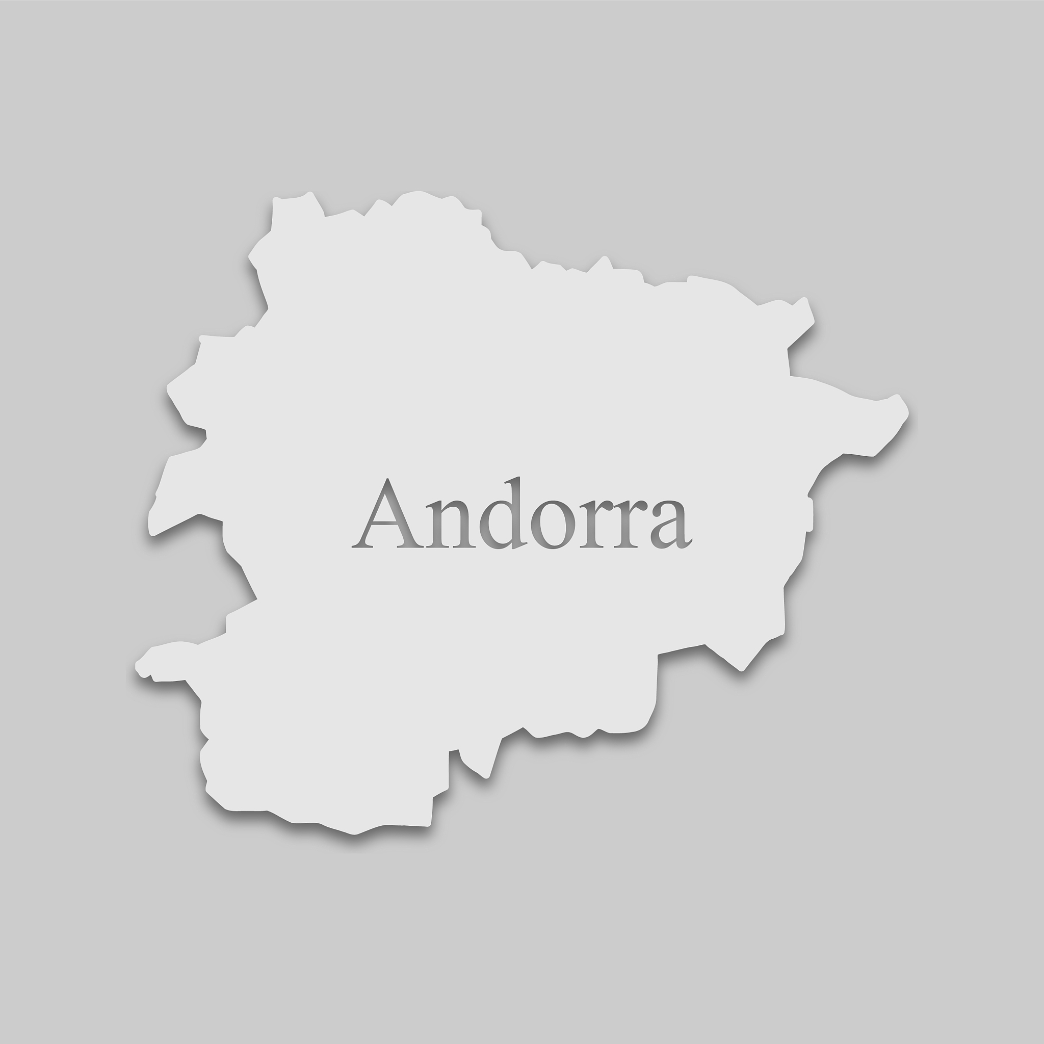 map andorra