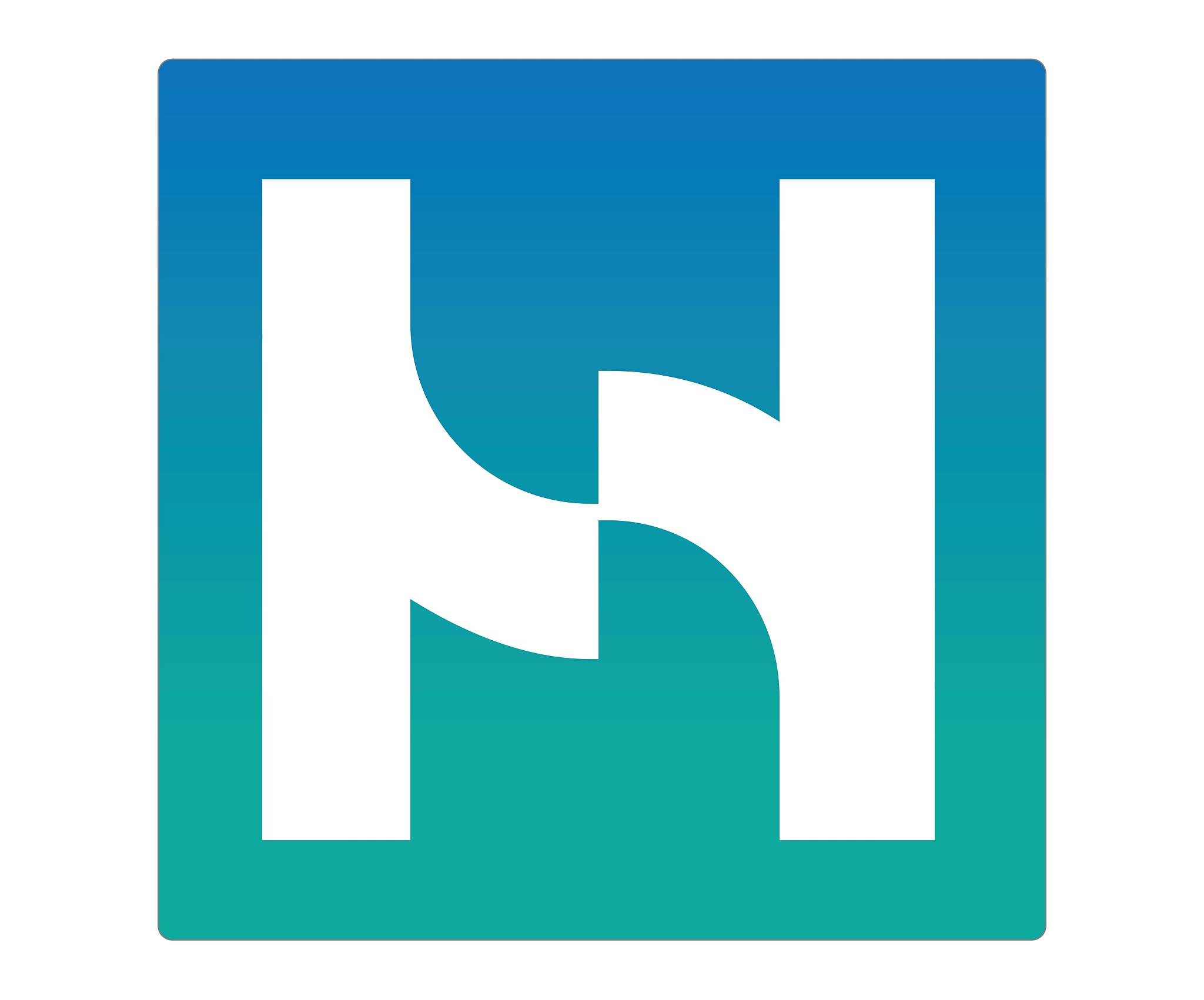 h logo design