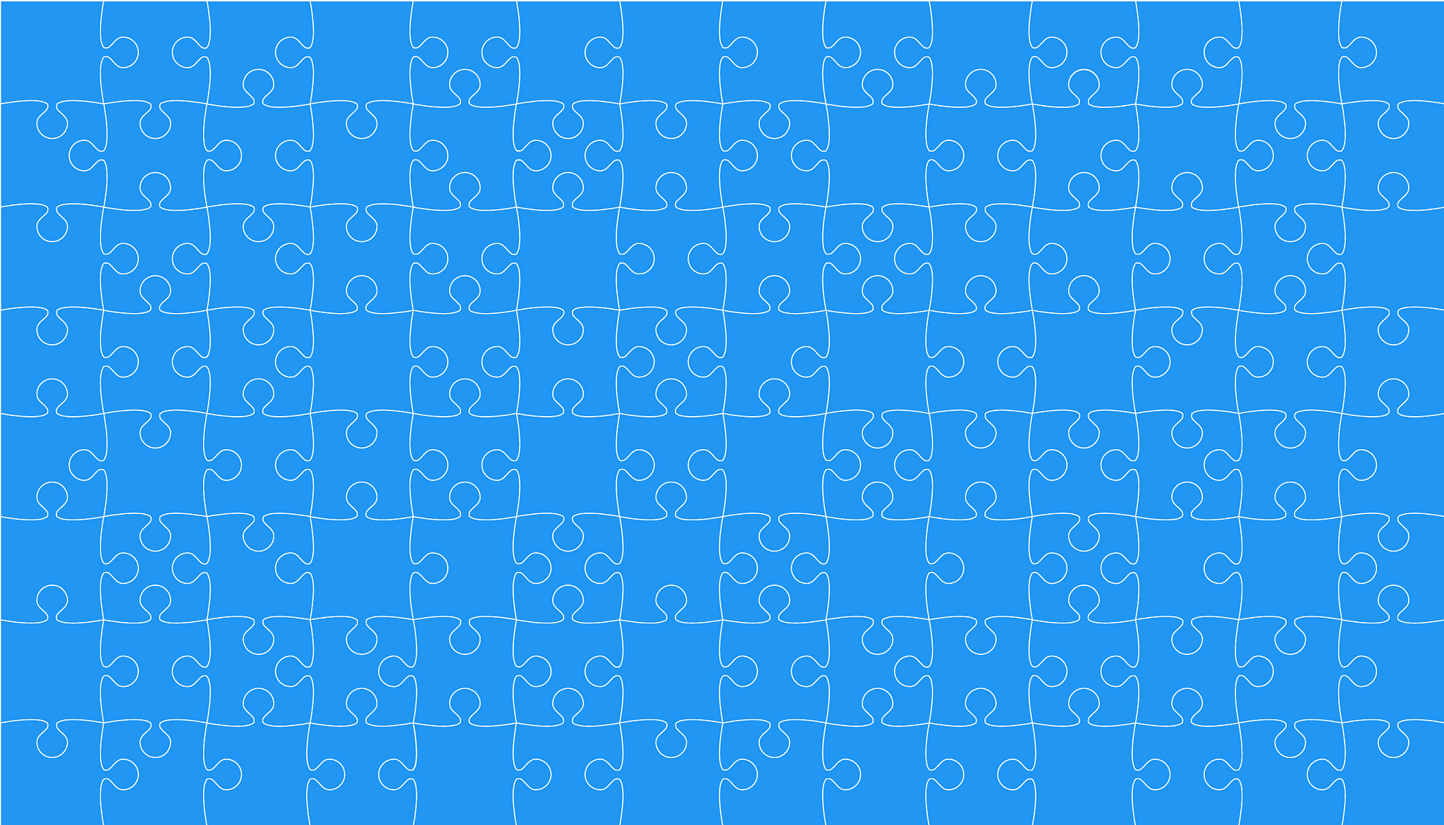 blue puzzles pieces jigsaw - background
