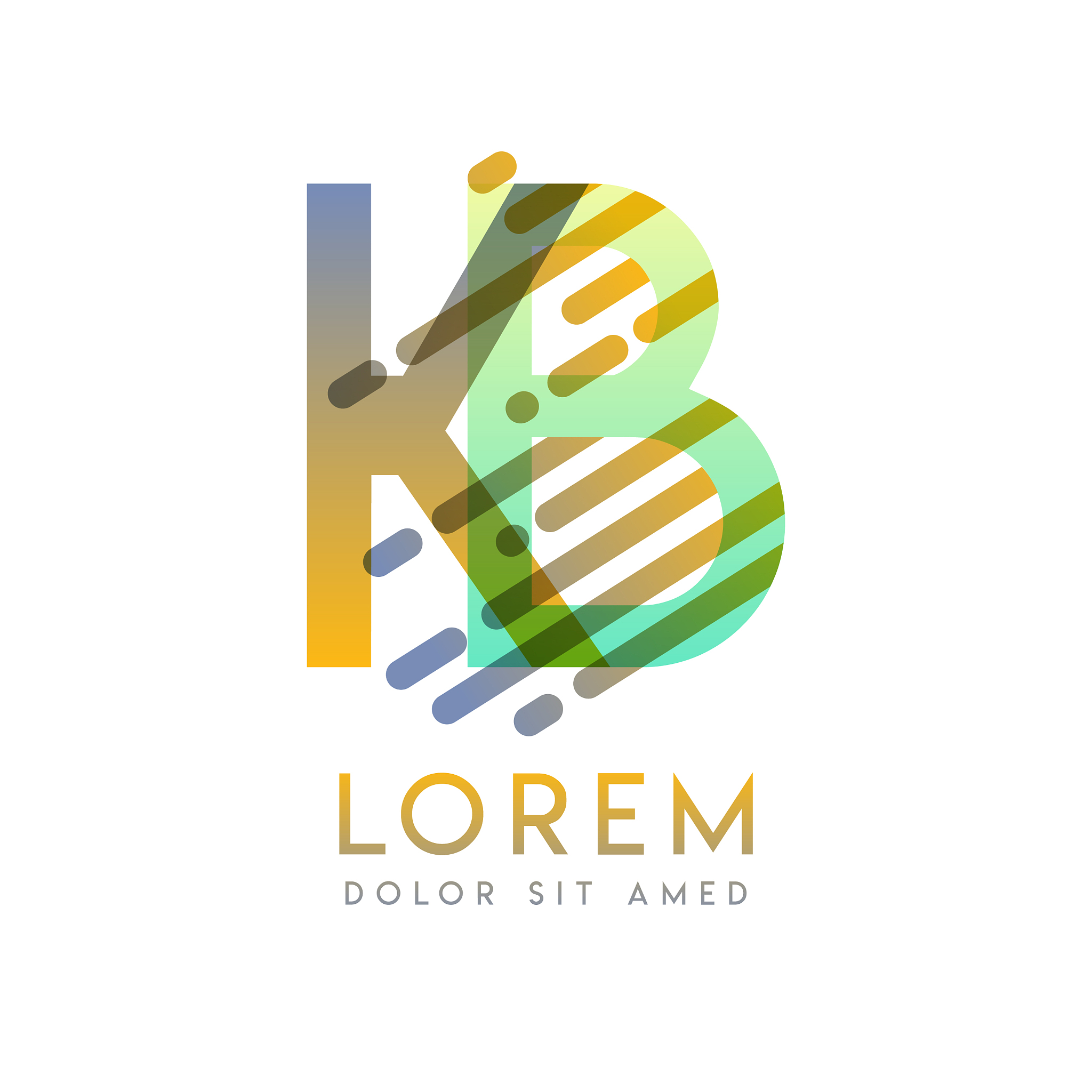 kb logo with theme galaxy speed and style