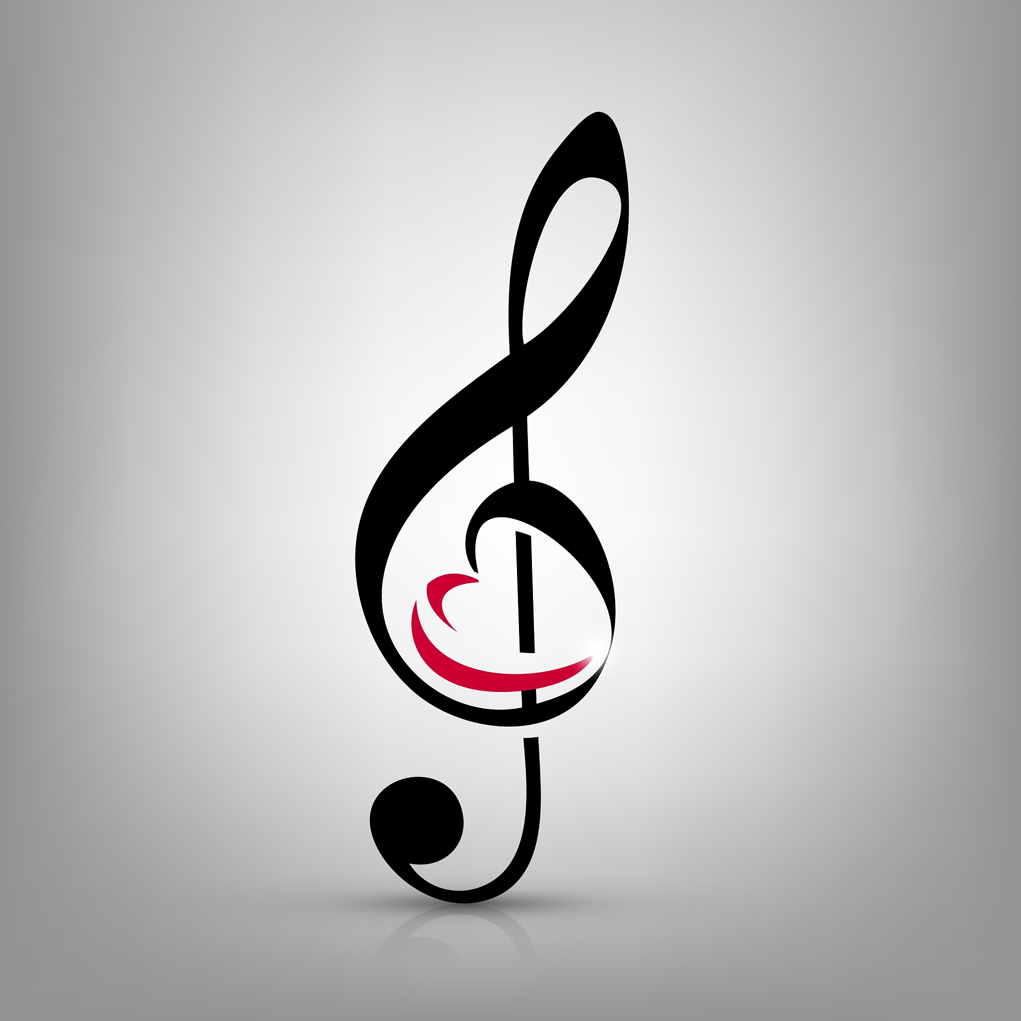 i love music concept