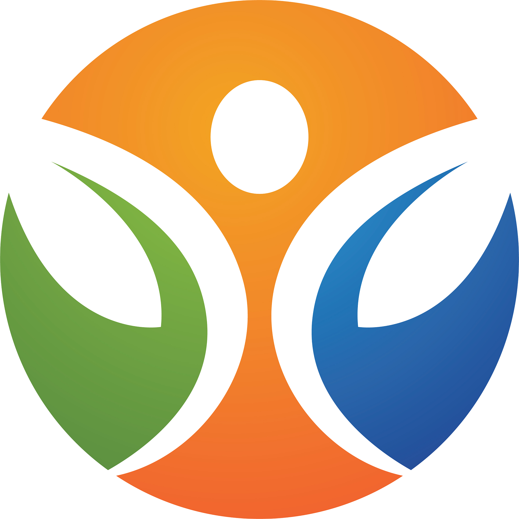 human character logo sign