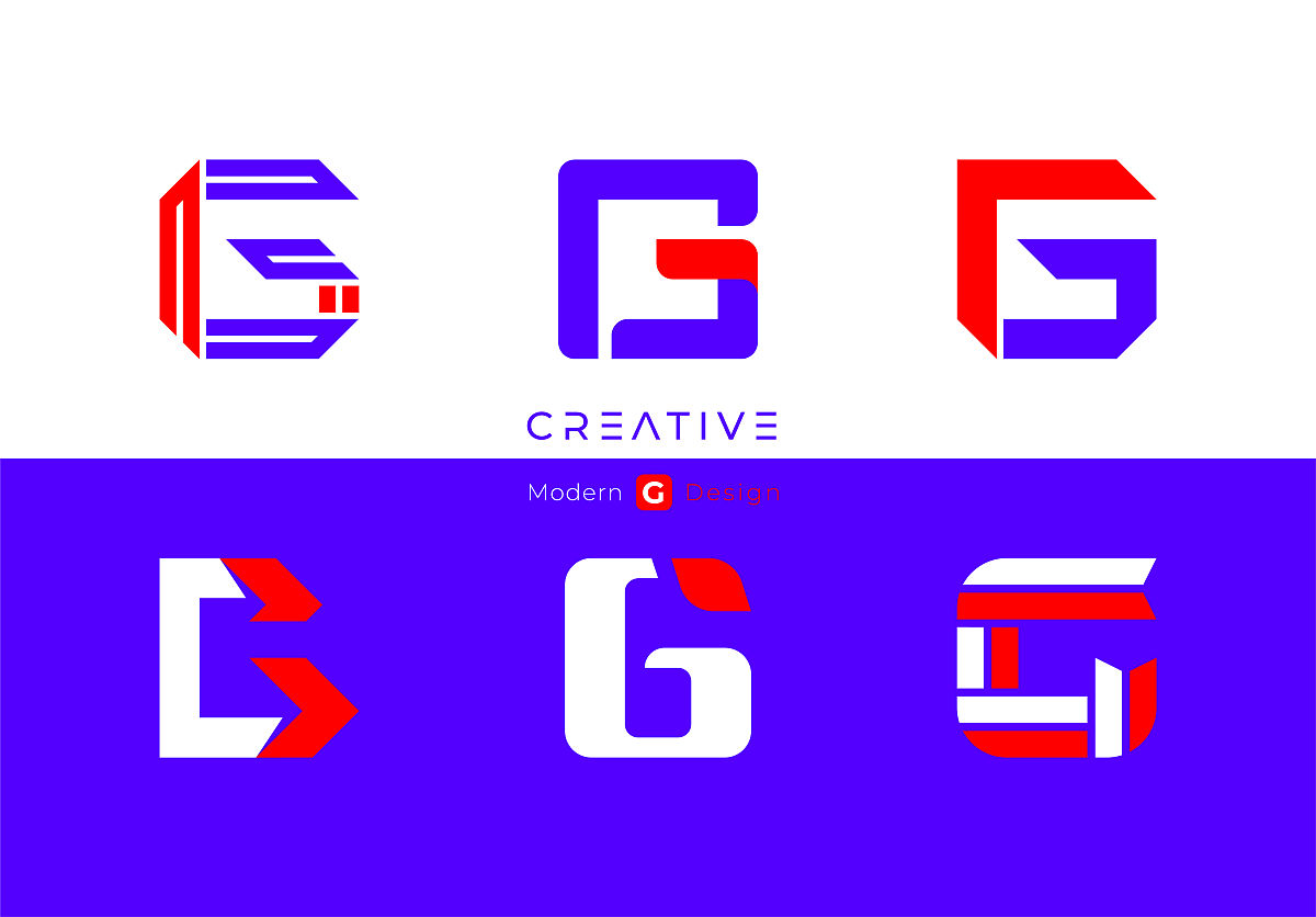 g标志字母设计