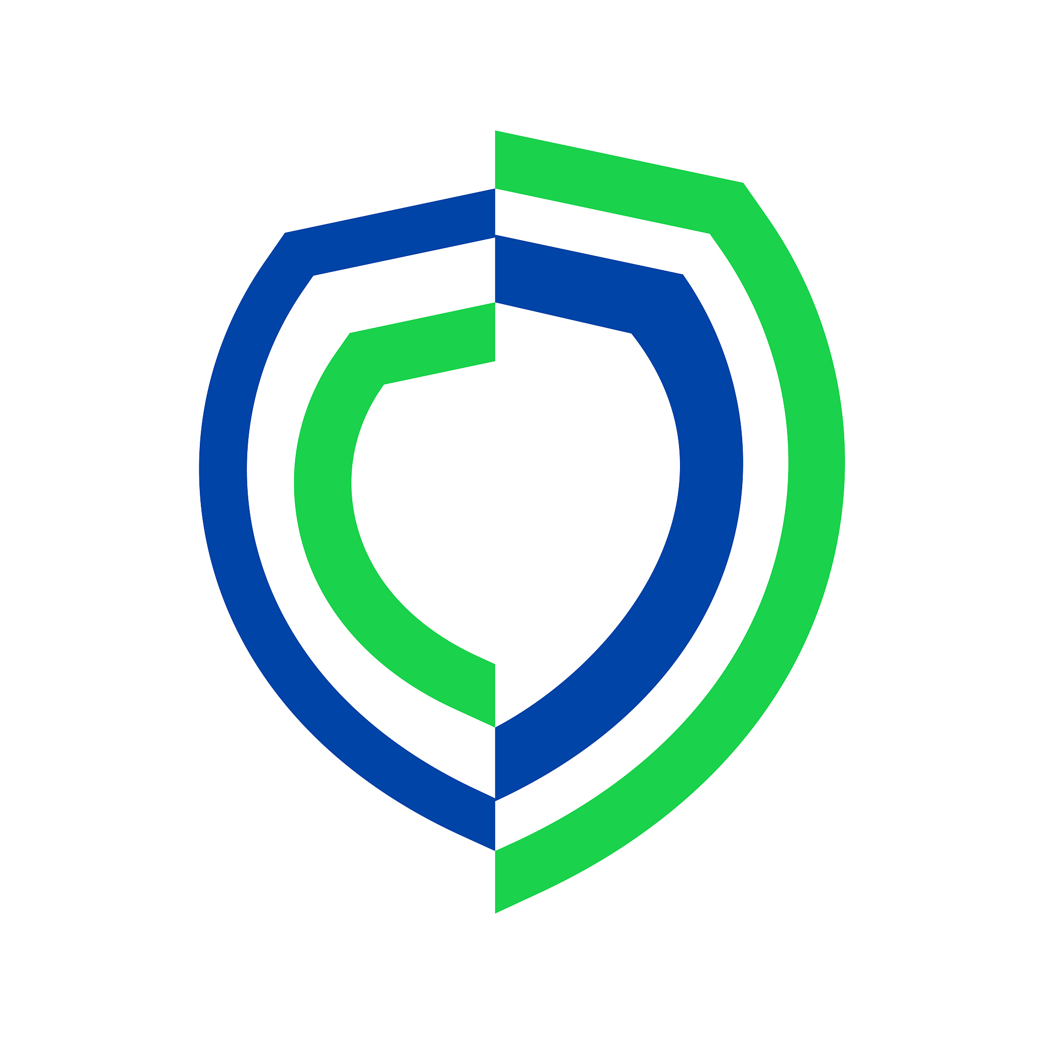 half life insurance symbol graphic design