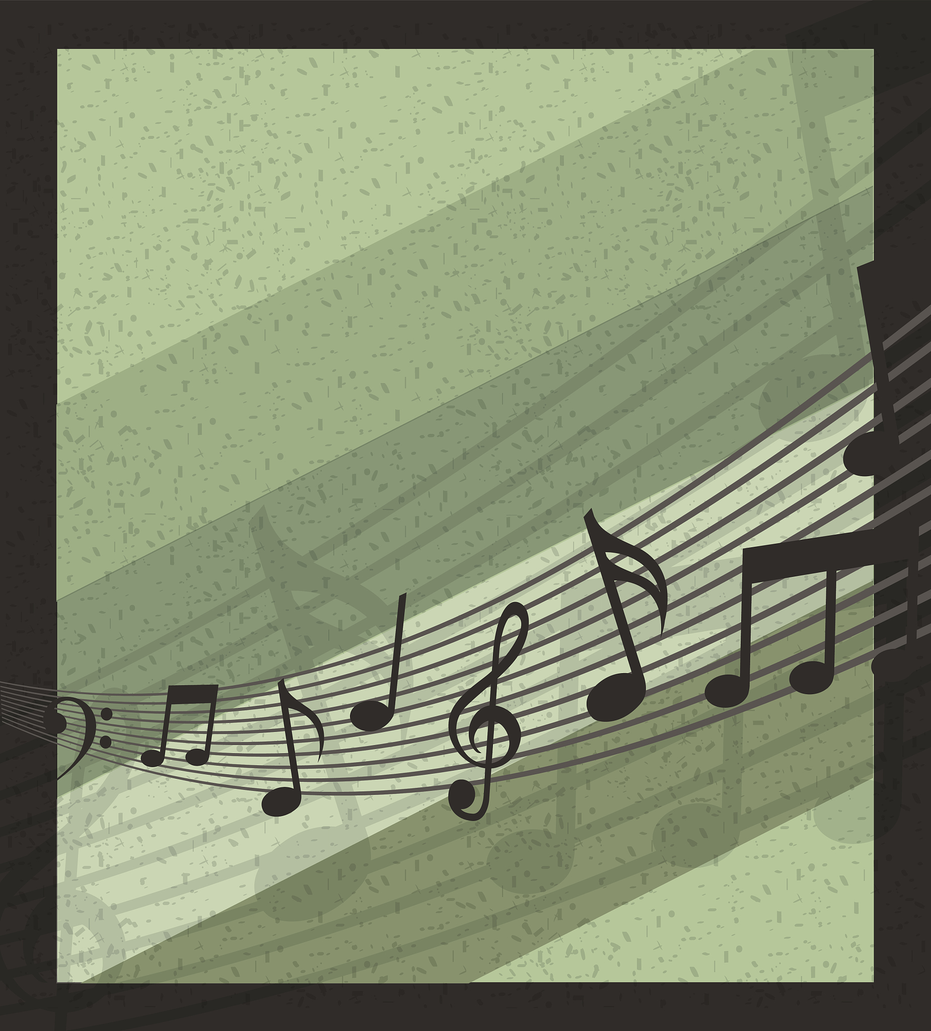 musical notes design
