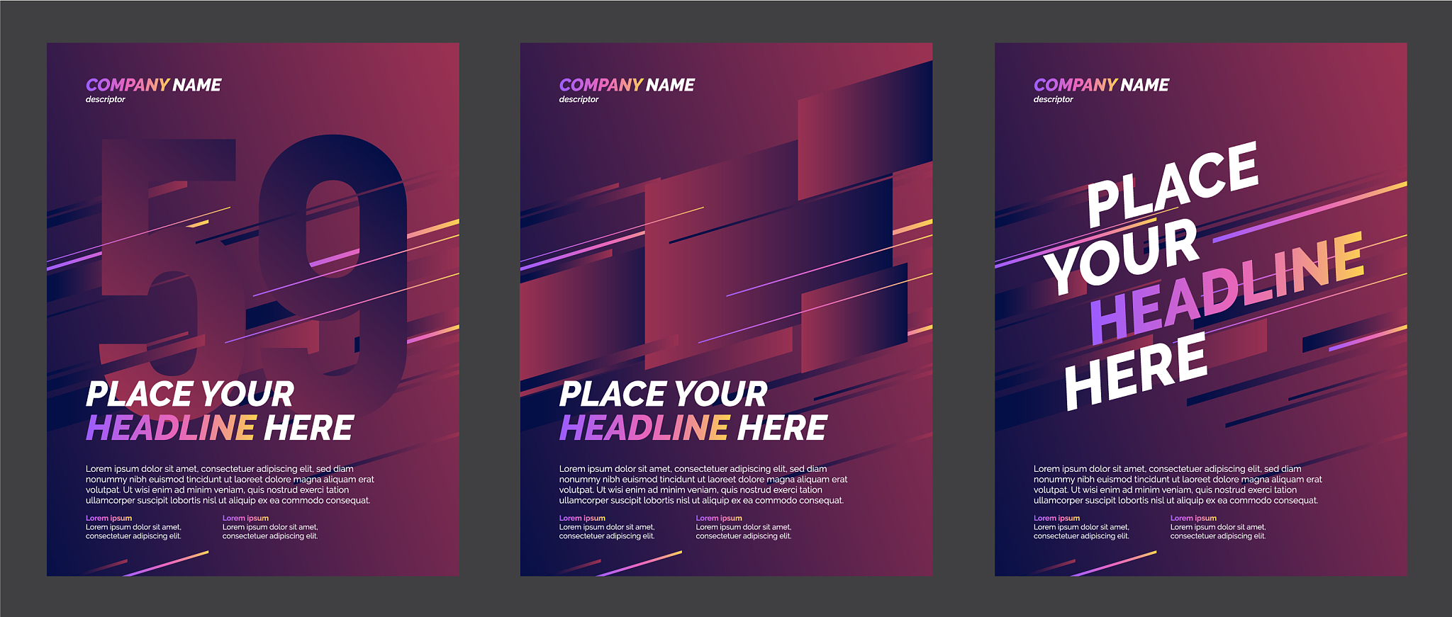 brochure layout design