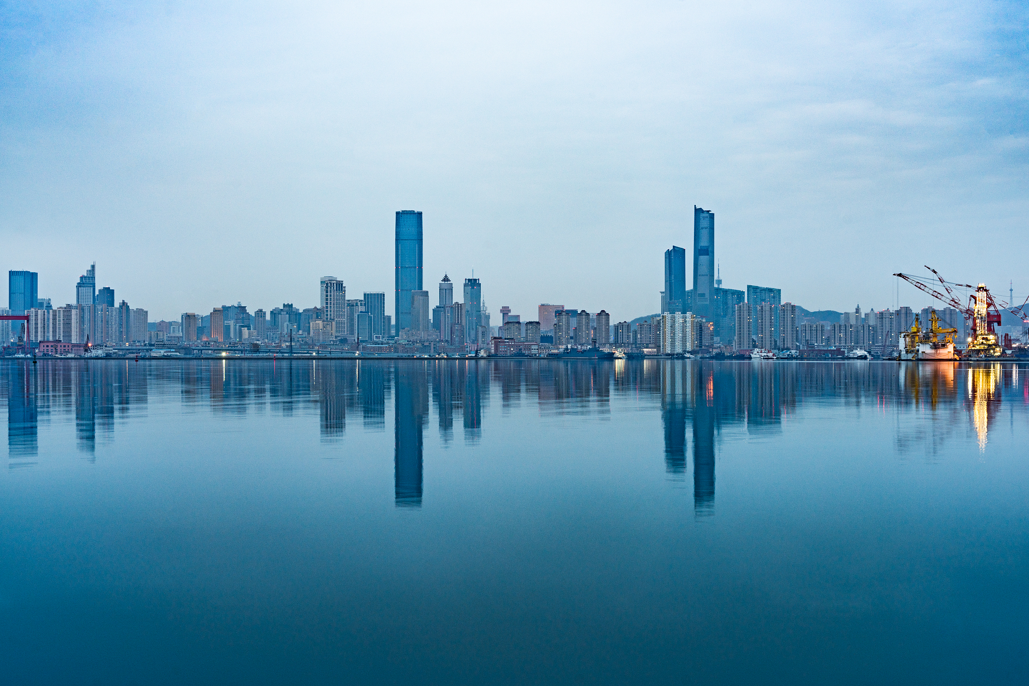 urban landscape of dalian